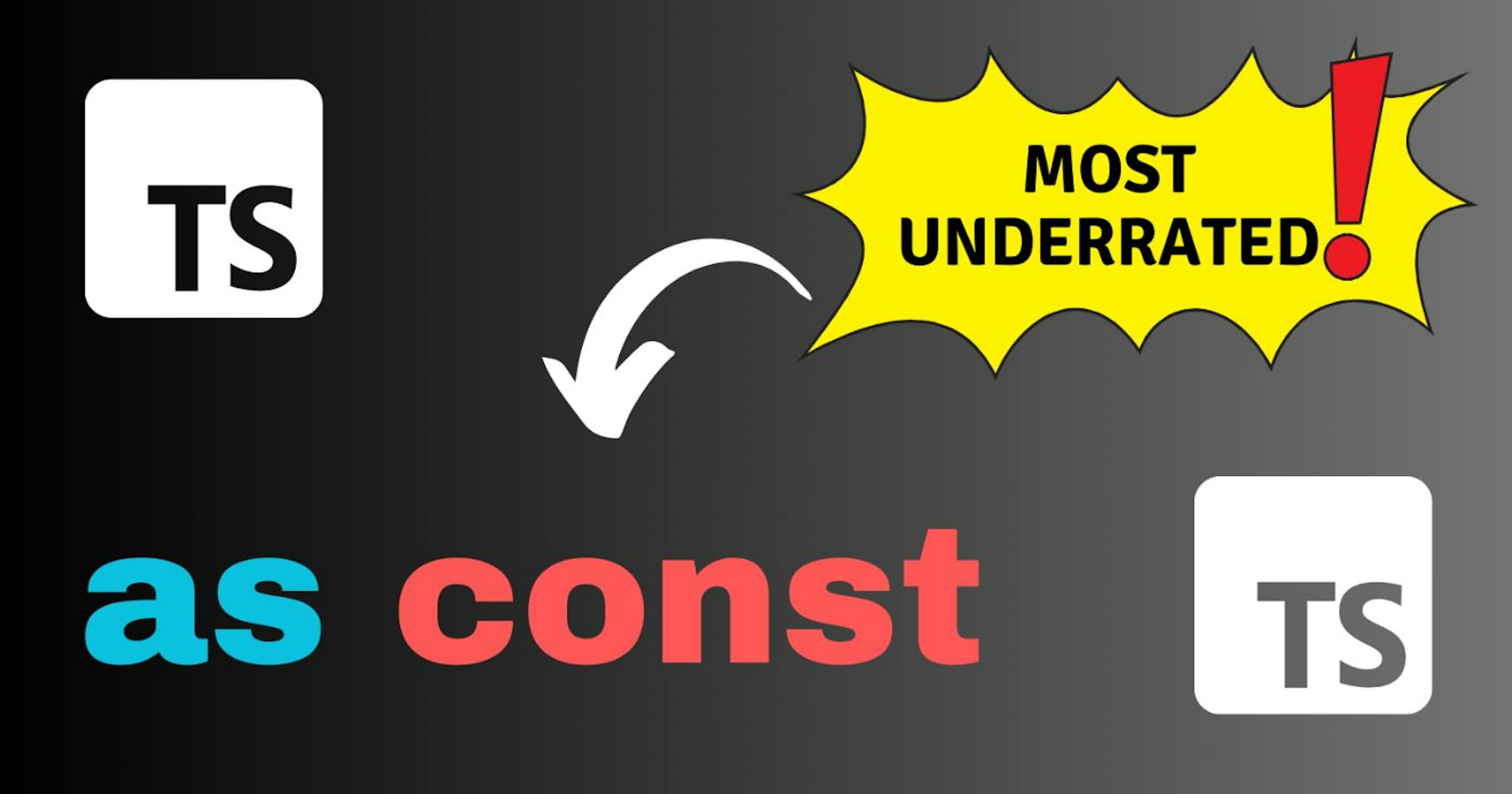 featured image - "as const" — Typescript's Unsung Hero for Strongly Typed Variables 