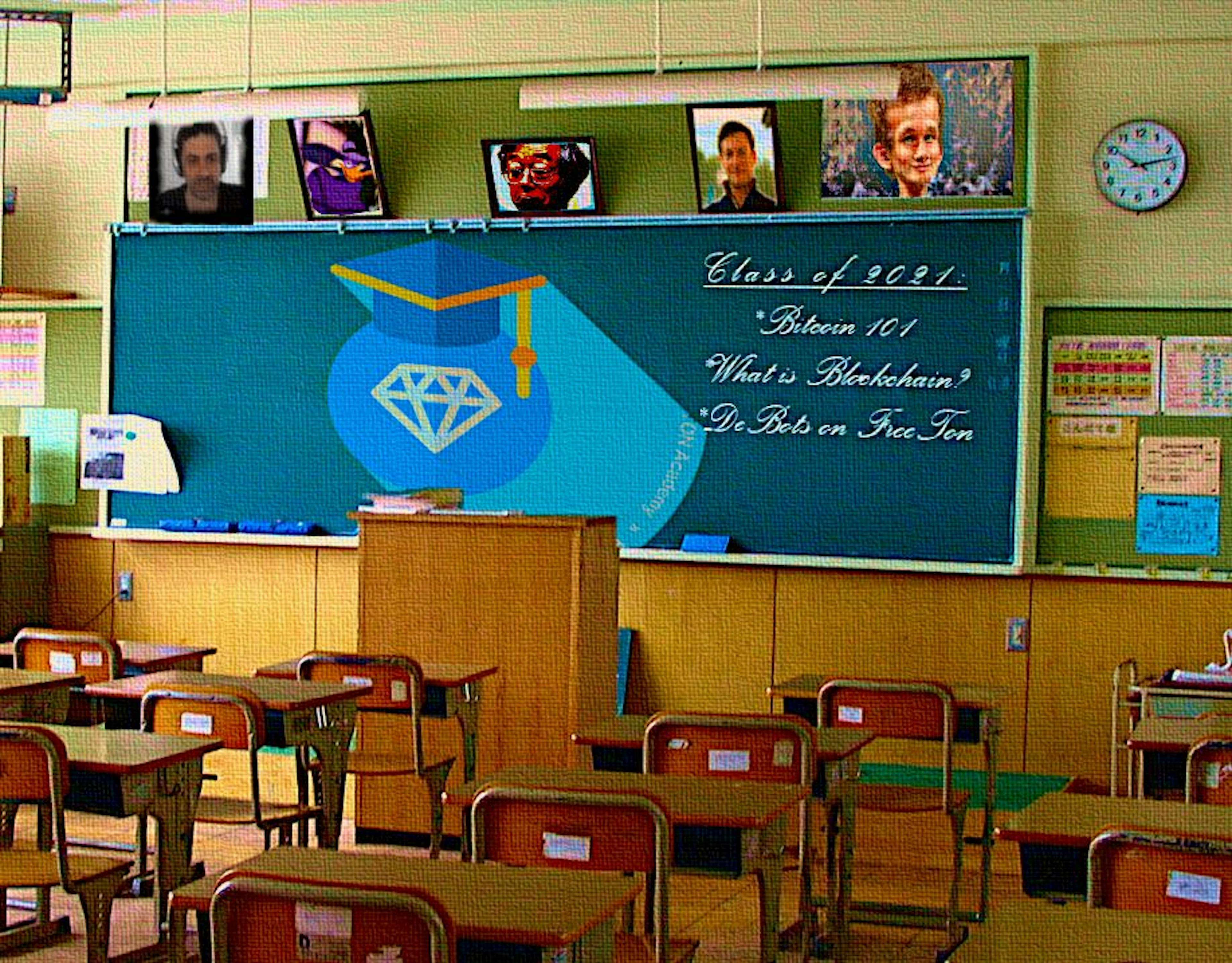 Non-Fungible Education And Proof of Knowledge On The Decentralized Internet
