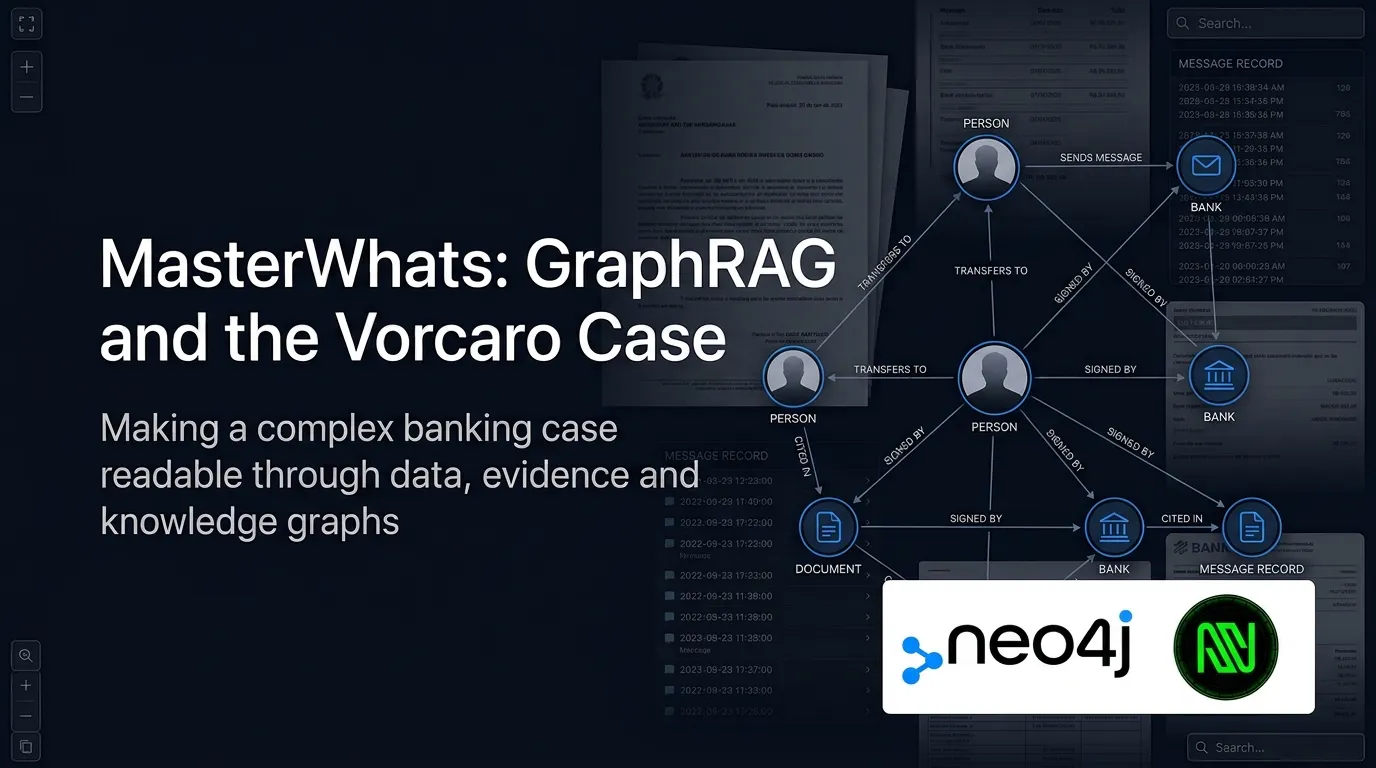 MasterWhats GraphRAG: Brazil's Biggest Banking Fraud as Searchable Public Index