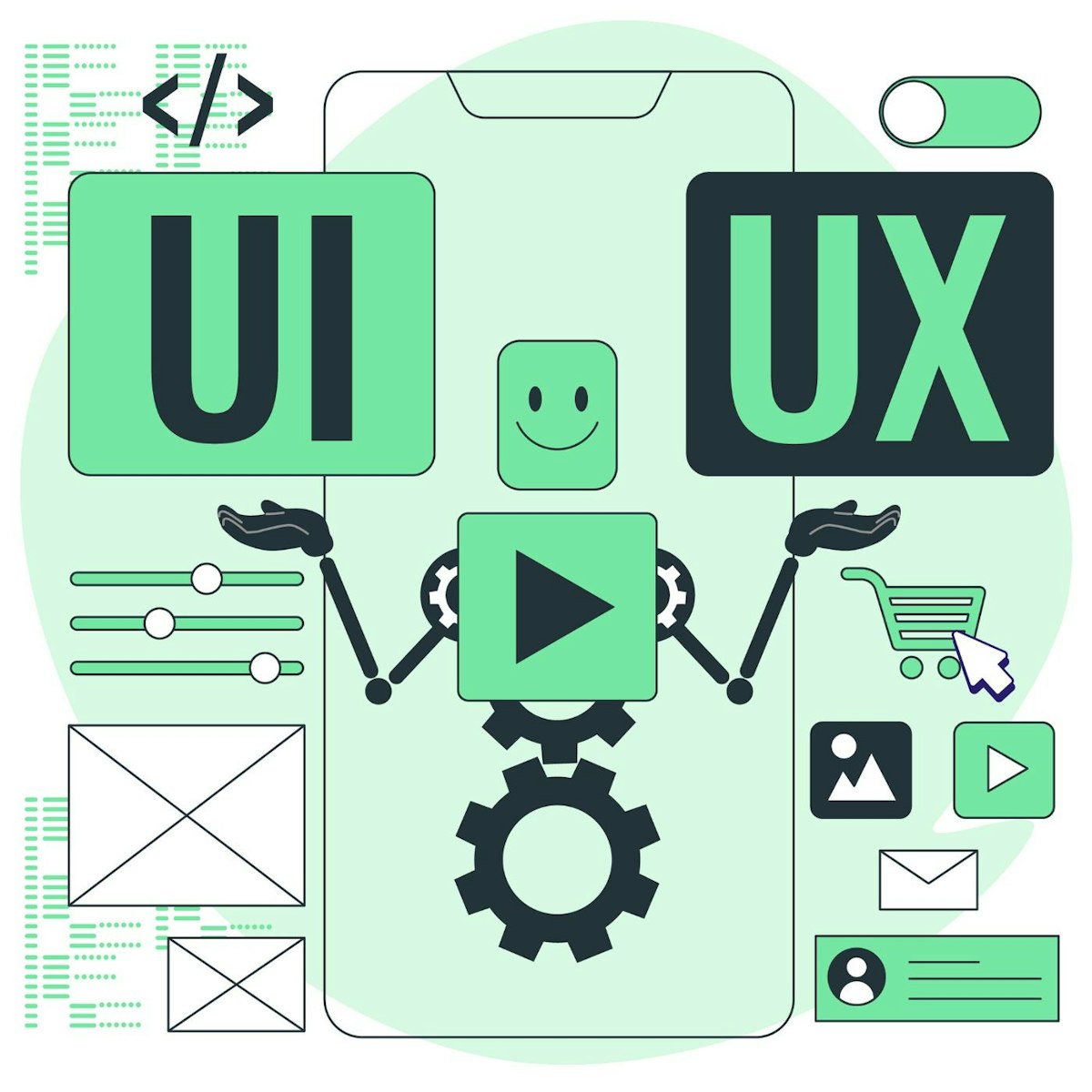 featured image - Thiết kế UI và UX: Sự khác biệt chính là gì?