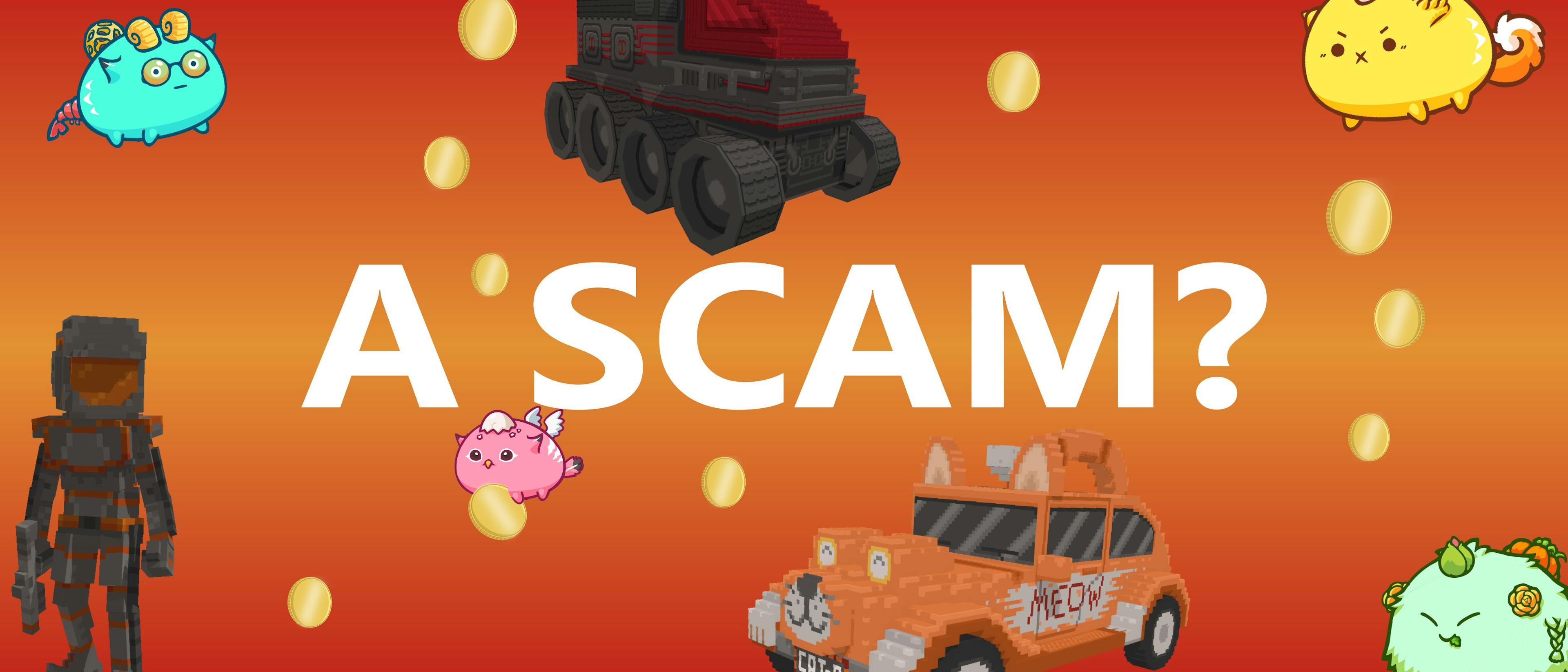 featured image - Is Play-2-Earn a Scam?