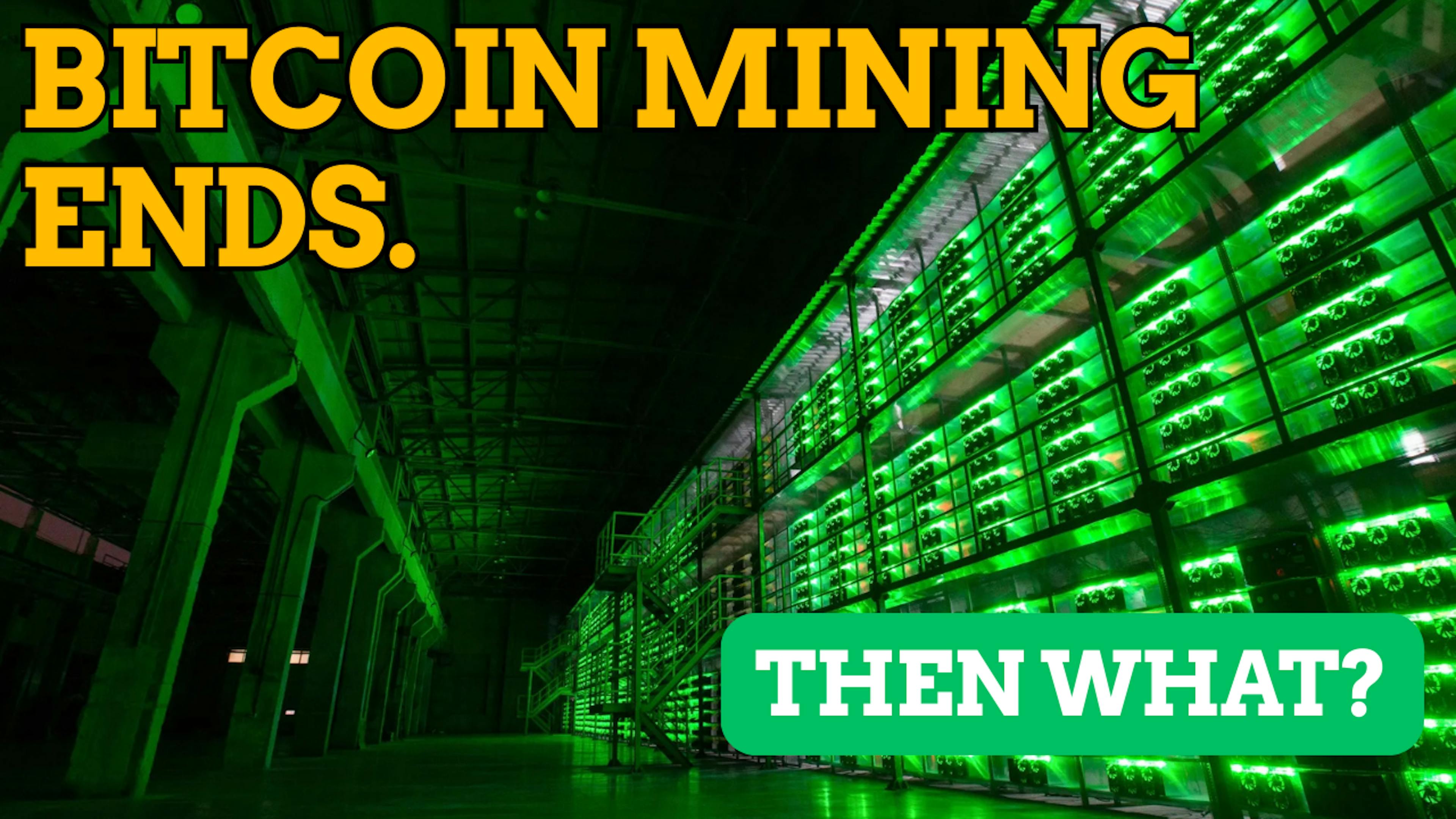What to Expect When Bitcoin Mining Stops