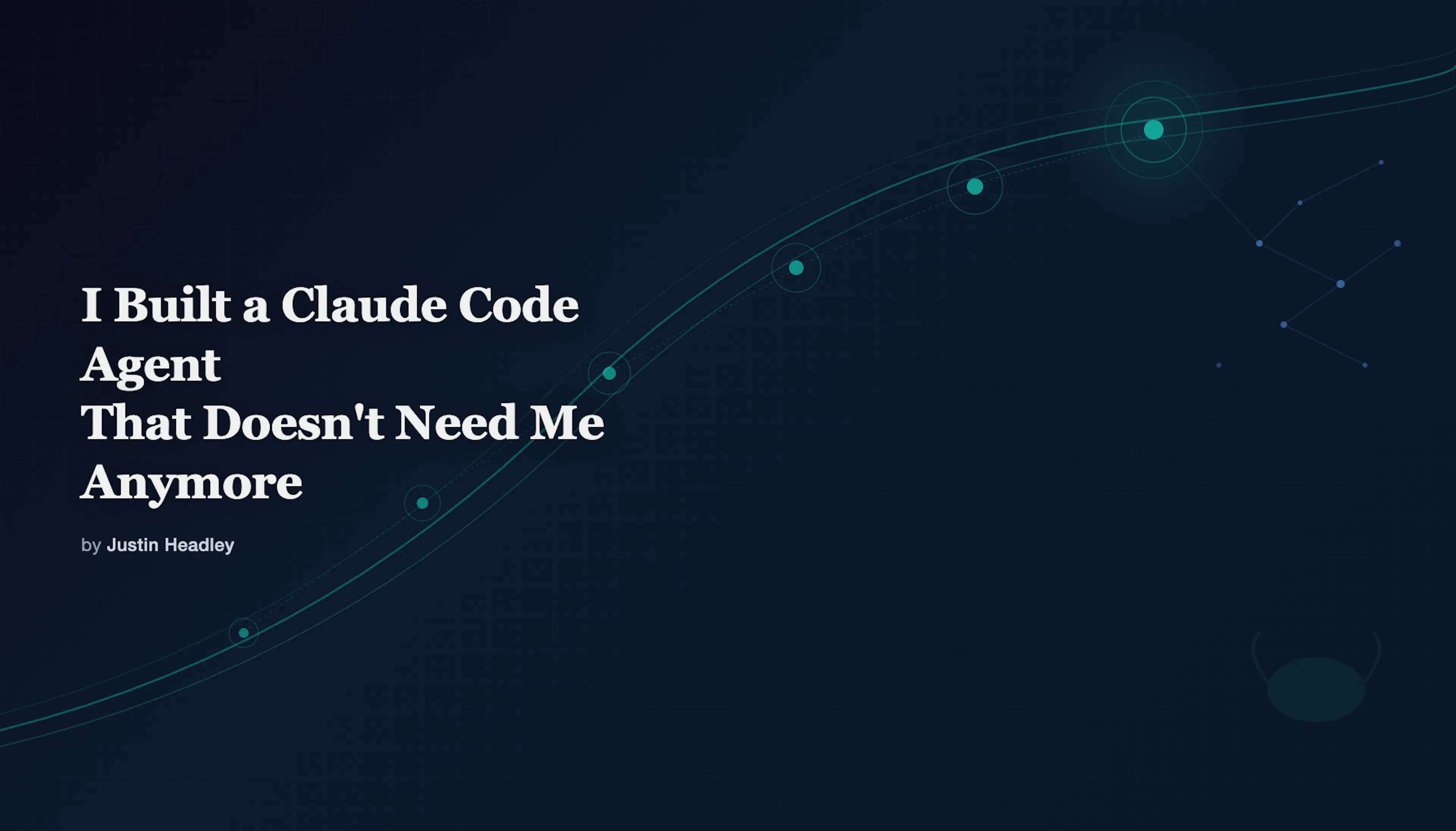 featured image - I Built a Claude Code Agent and Now It Has a Life of Its Own