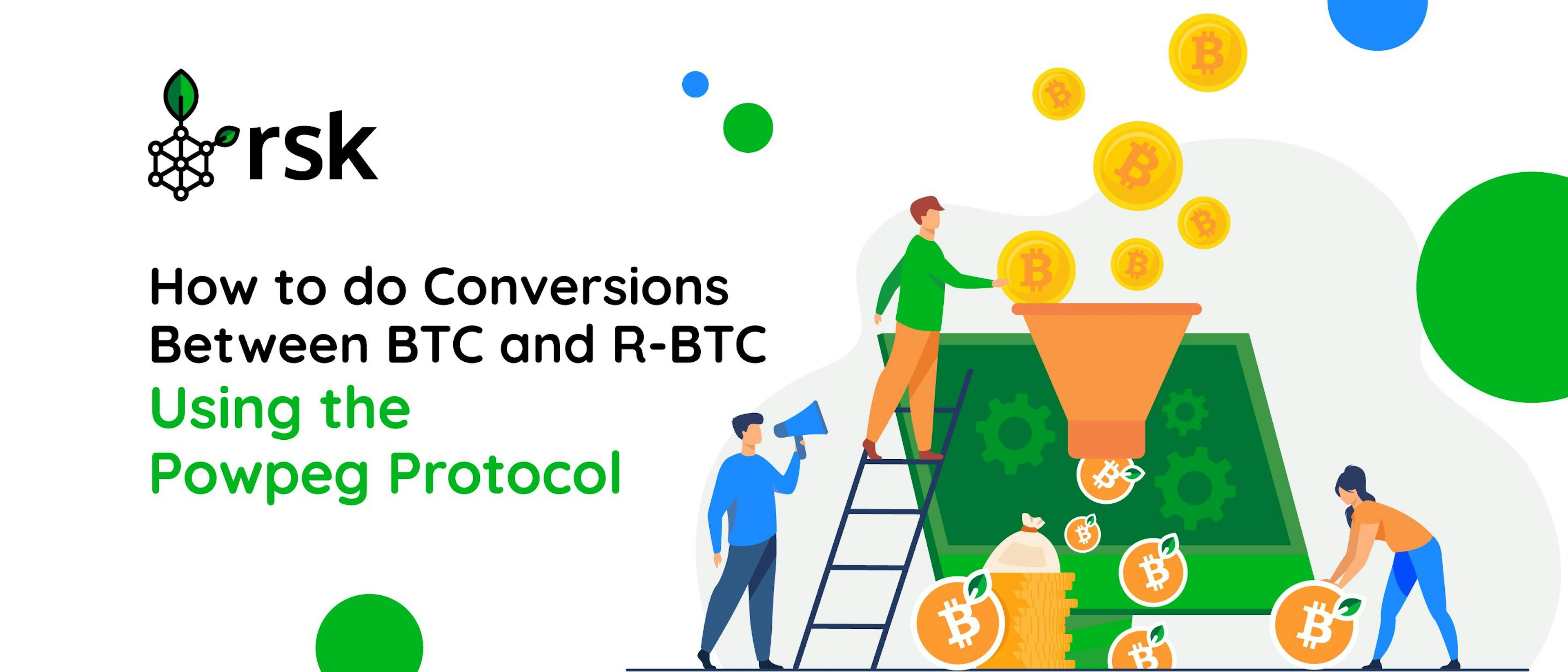 featured image - How to do Conversions Between BTC and R-BTC Using the Powpeg Protocol