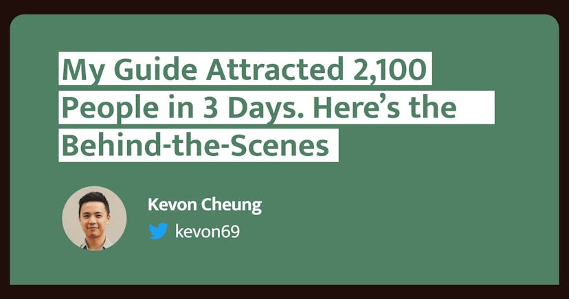 /2100-unique-visitors-in-3-days-creating-valuable-content-like-this-free-building-in-public-guide-wph338p feature image
