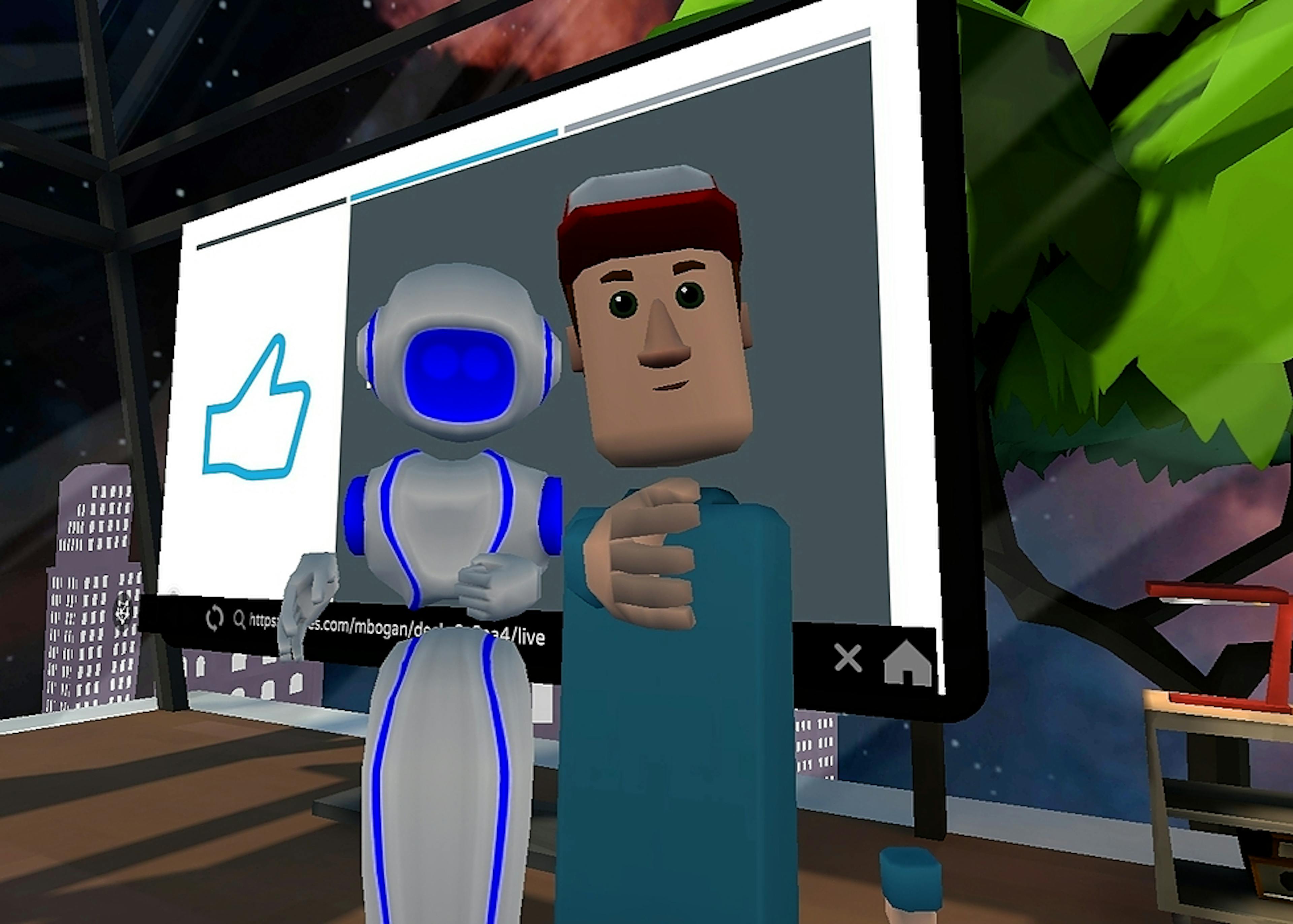 We Just Had Our First Virtual Reality Status Meeting