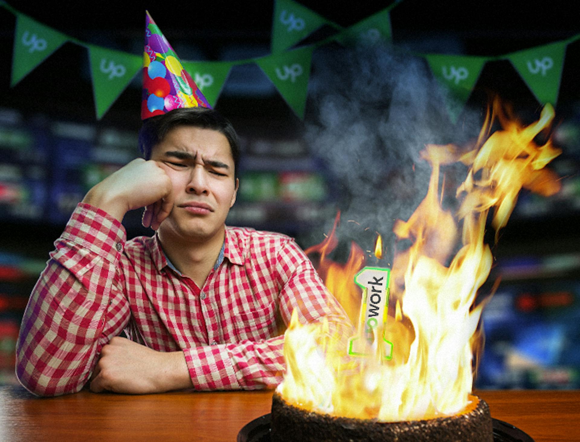 featured image - What Happened To Upwork’s First Birthday Party?