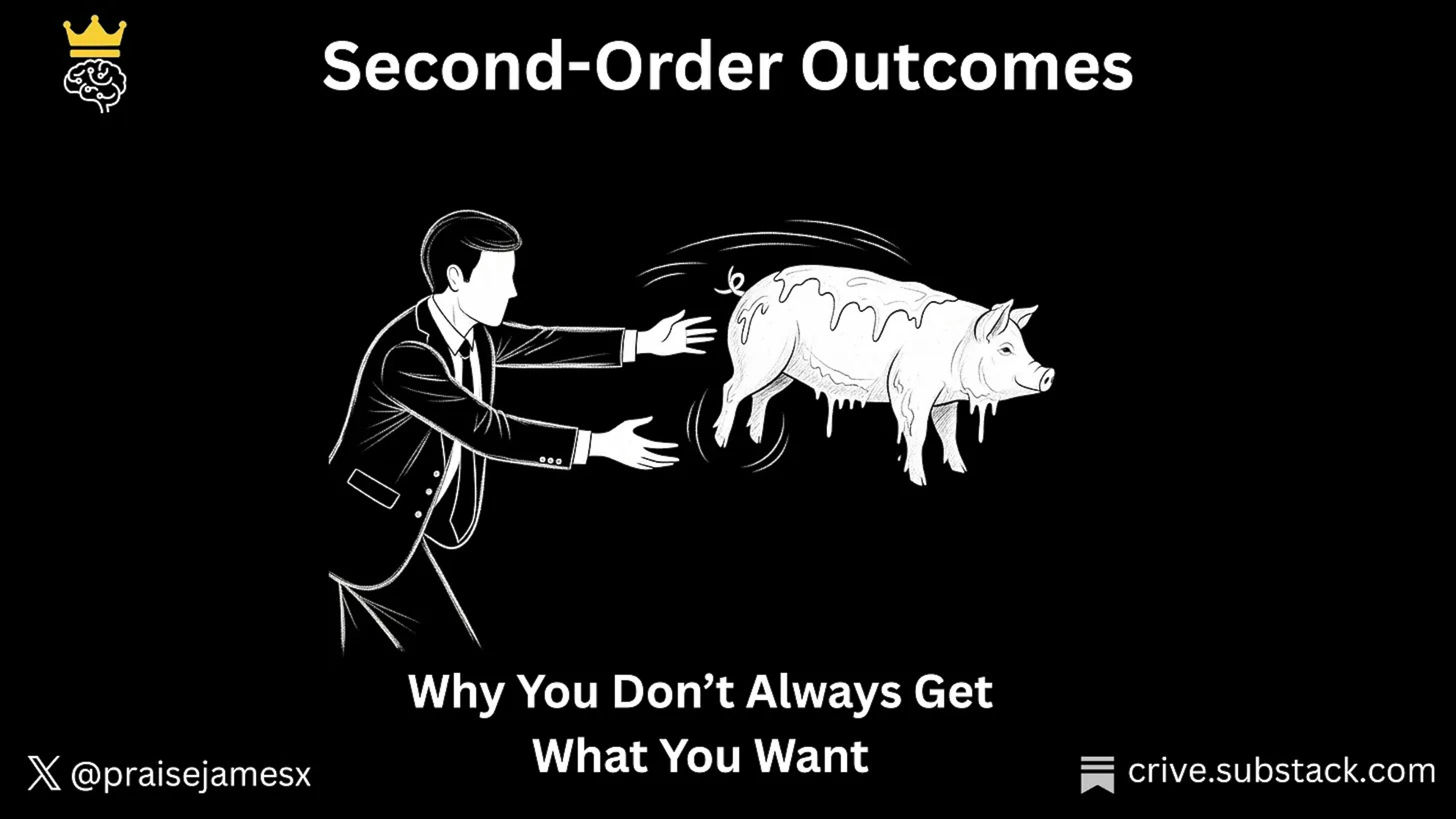 Second-Order Outcomes: Why You Don't Always Get What You Want