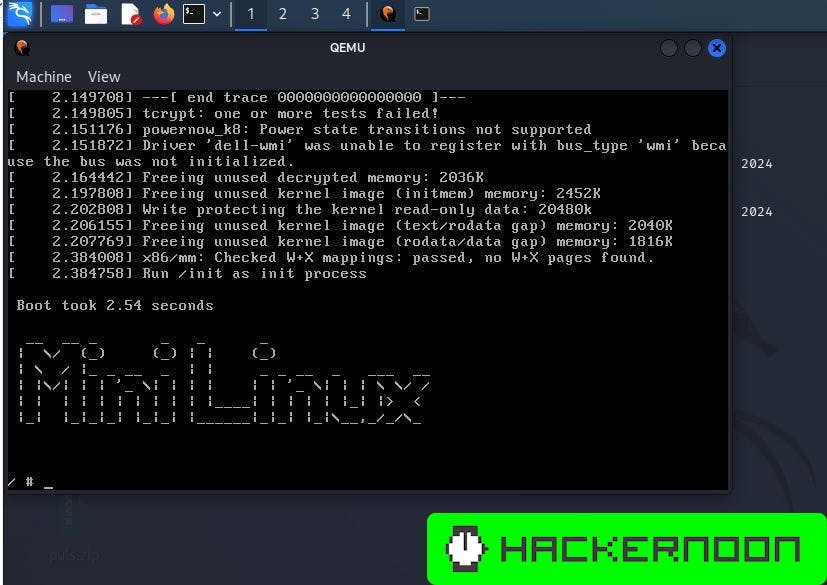 How to Make a Linux Kernel with Nasm, Go Binary, Mini Linux | HackerNoon
