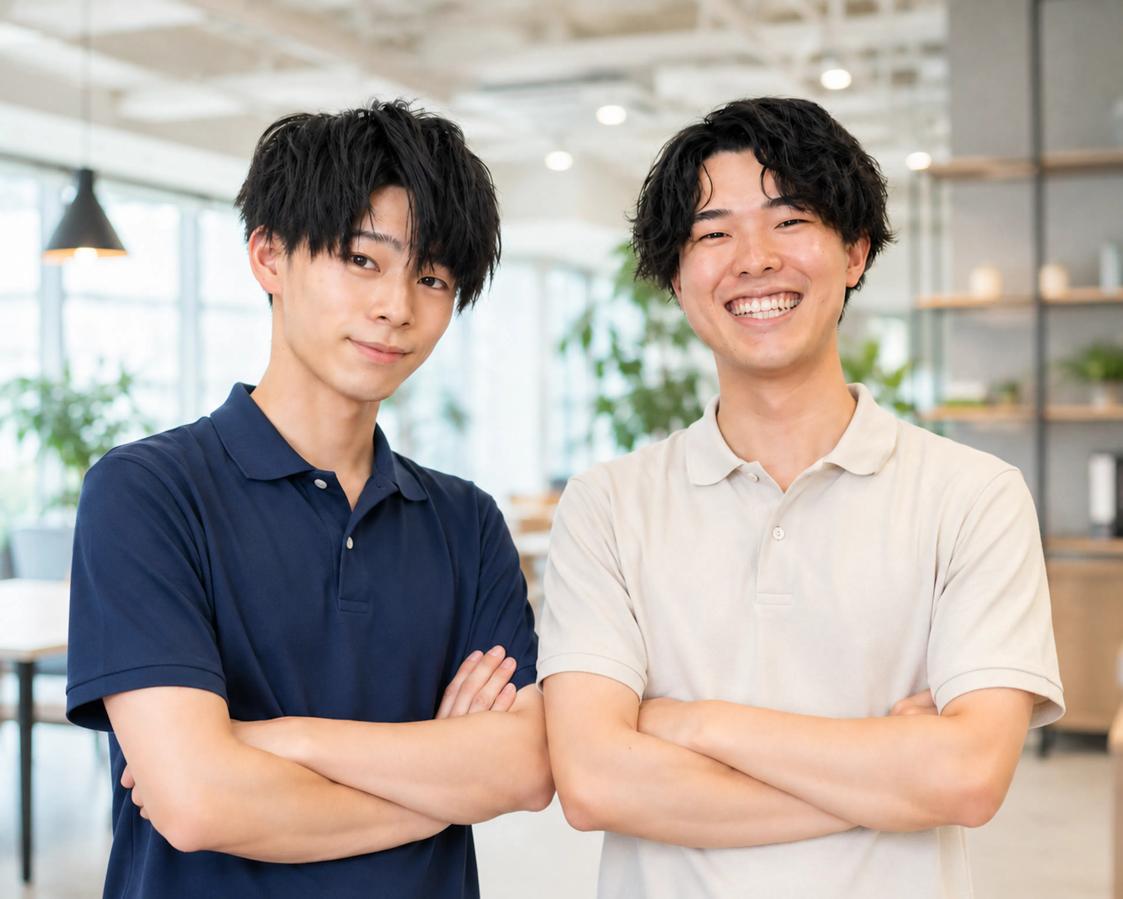 Ryu（right）
Nao（left）