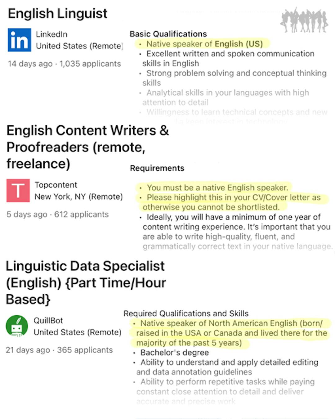 Fuente de la imagen: https://everyspeakercounts.com/companies-to-nonnative-speakers-you-cant-apply/