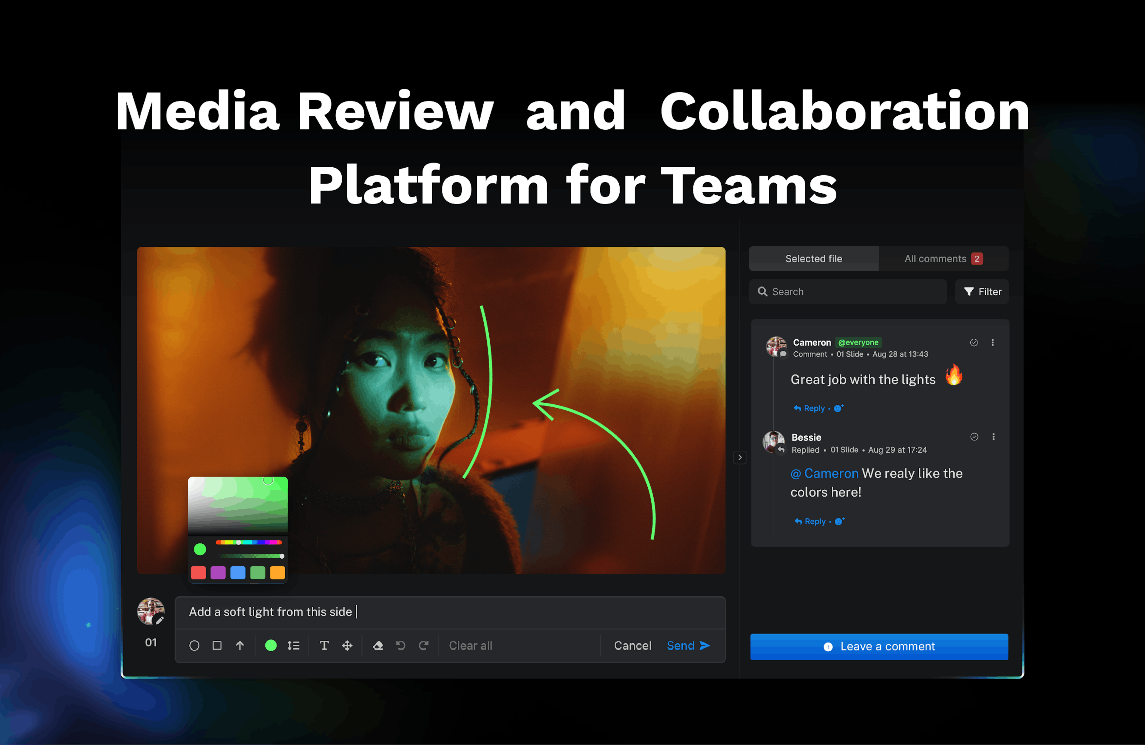 featured image - Krock - Media Review & Collaboration Platform for Teams 