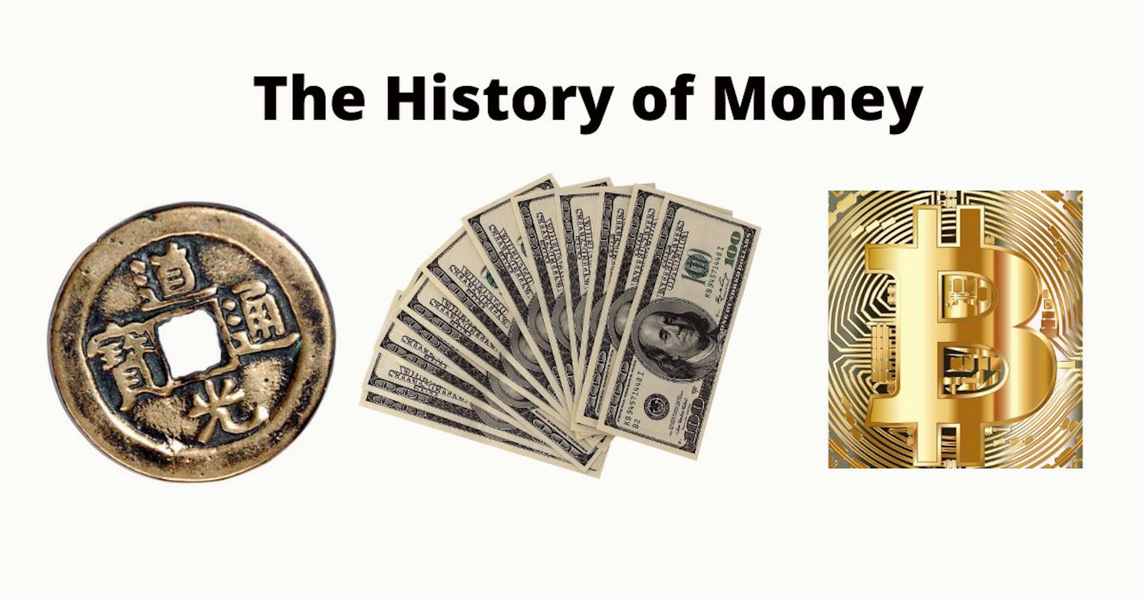 featured image - A Brief History of Money: From Barter to Banknotes to Bitcoin