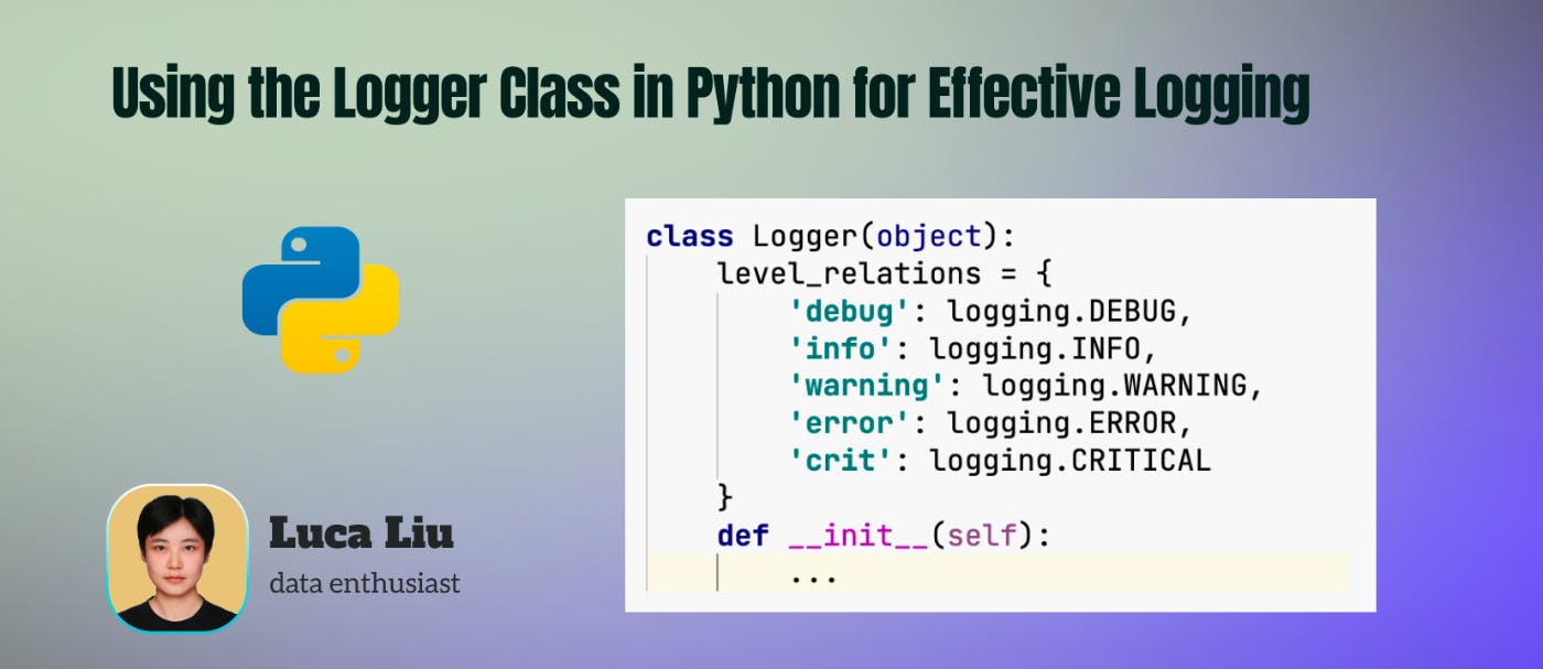 featured image - Python Logging: Debugging, Monitoring, and Security with the Logger Class