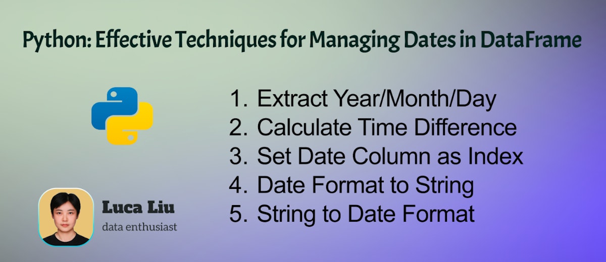 featured image - Python: Effective Techniques for Managing Dates in DataFrame 