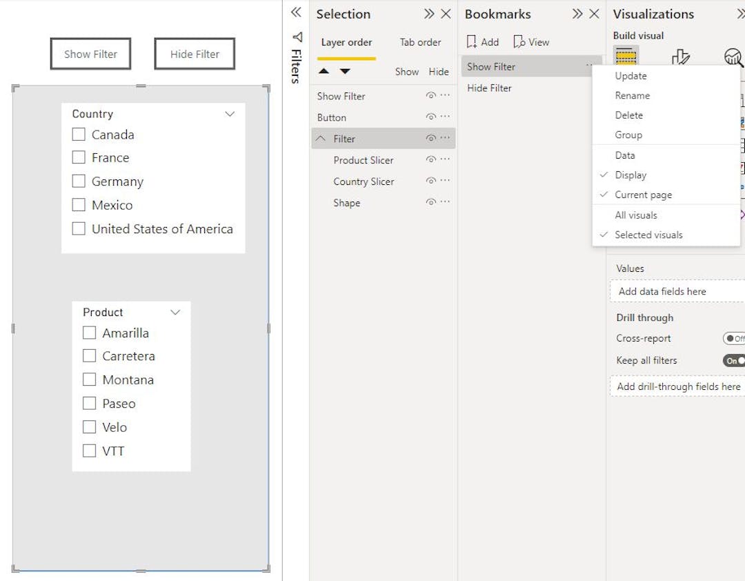 Power BI: How to Create Dynamic Show Hide Slicer Panel | HackerNoon
