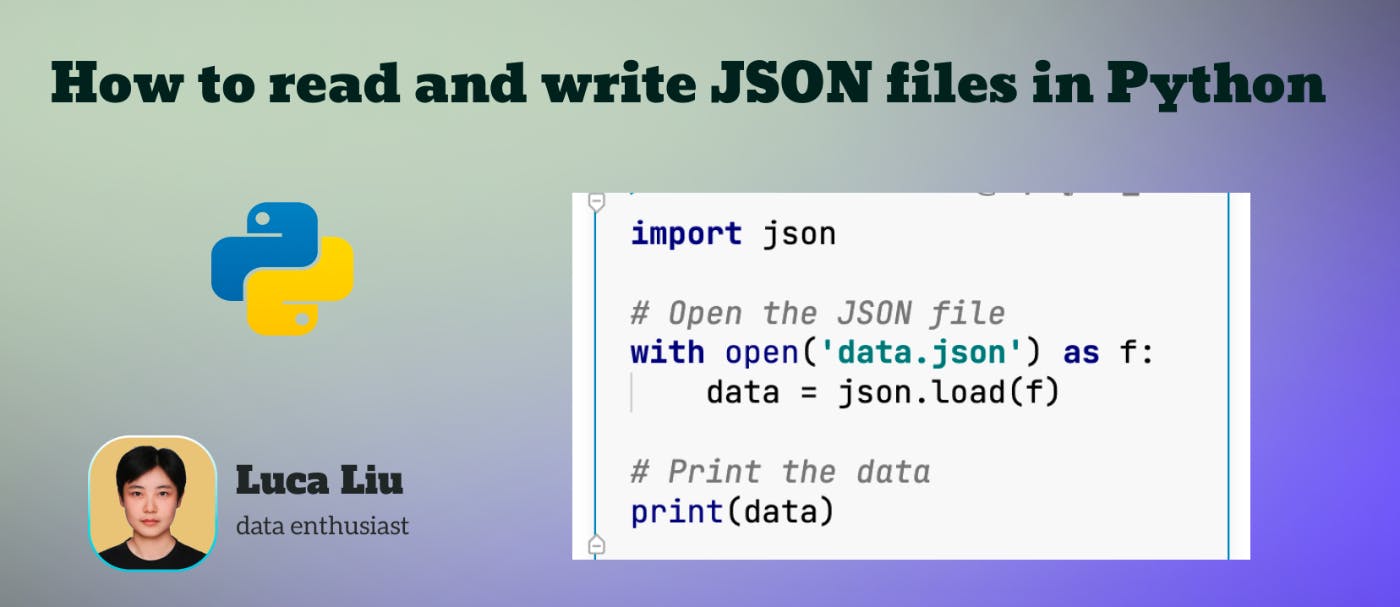 How to read and write JSON files in Python | HackerNoon