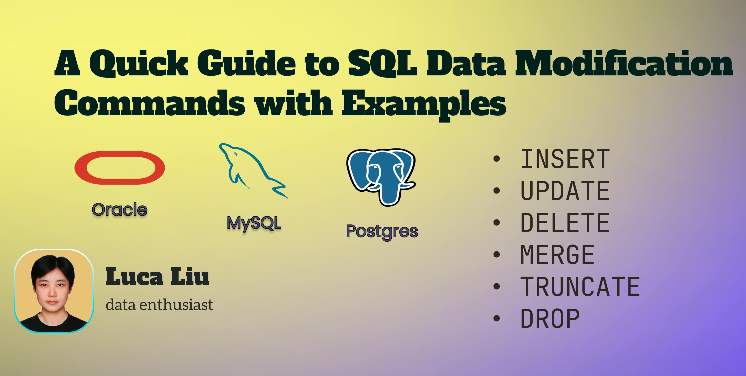 featured image - SQL Data Modification Commands With Examples: A Quick and Simple Guide