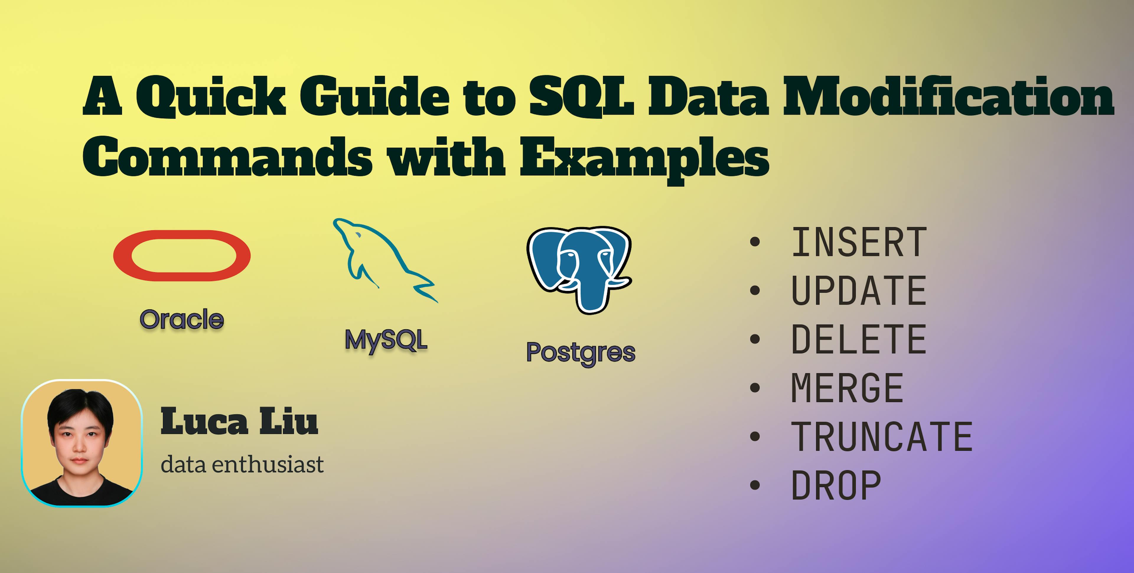 featured image - SQL Data Modification Commands With Examples: A Quick and Simple Guide