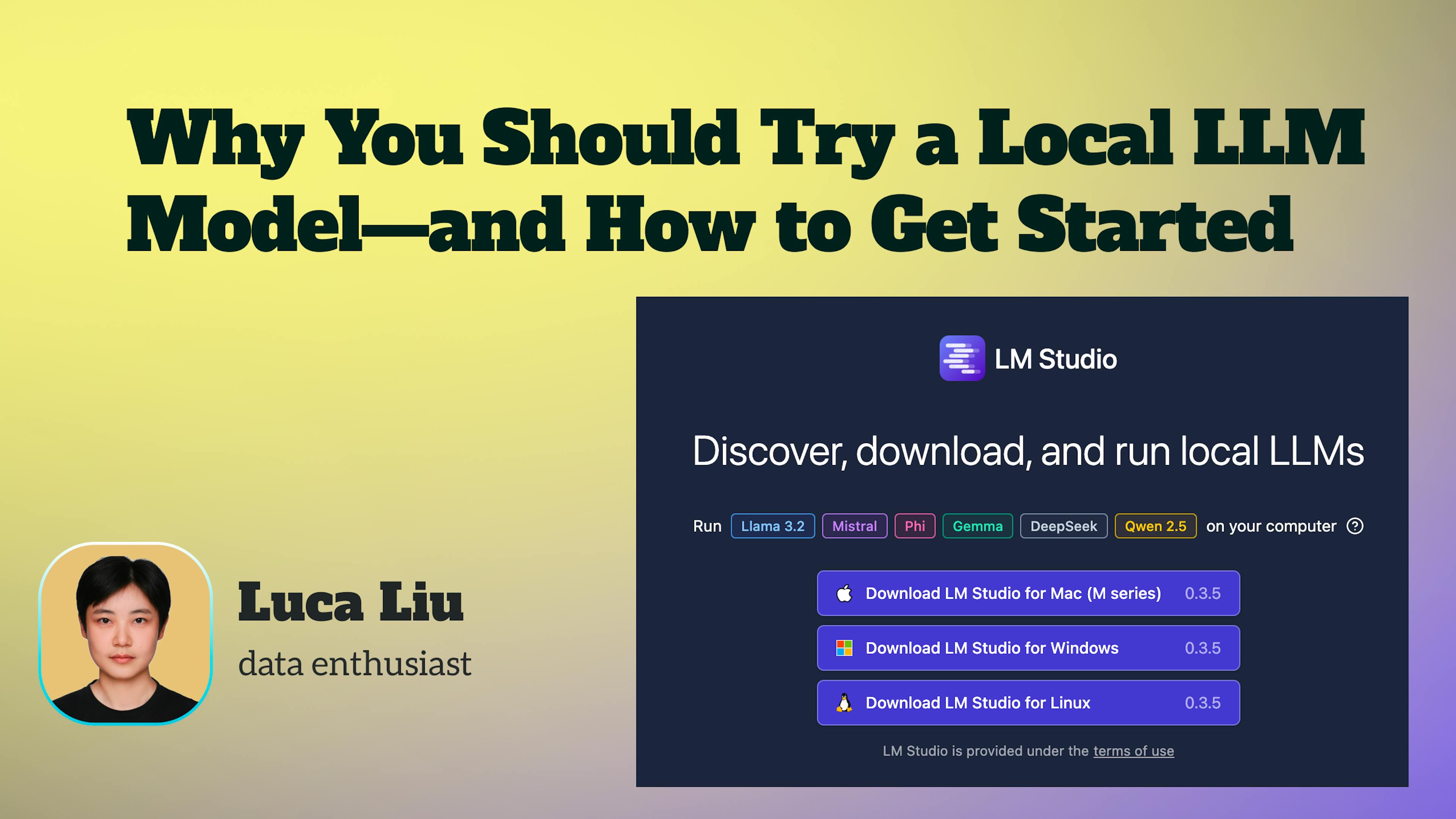 featured image - You Should Try a Local LLM Model: Here's How to Get Started