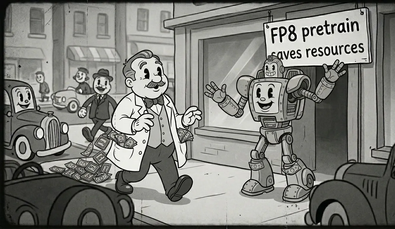 featured image - How Frontier Labs Use FP8 to Train Faster and Spend Less