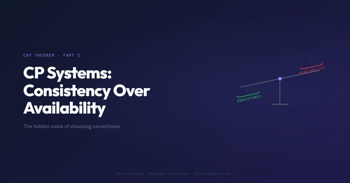 featured image - CP Systems Explained, Part 2: Quorums, Consensus, and the Price of Being Right
