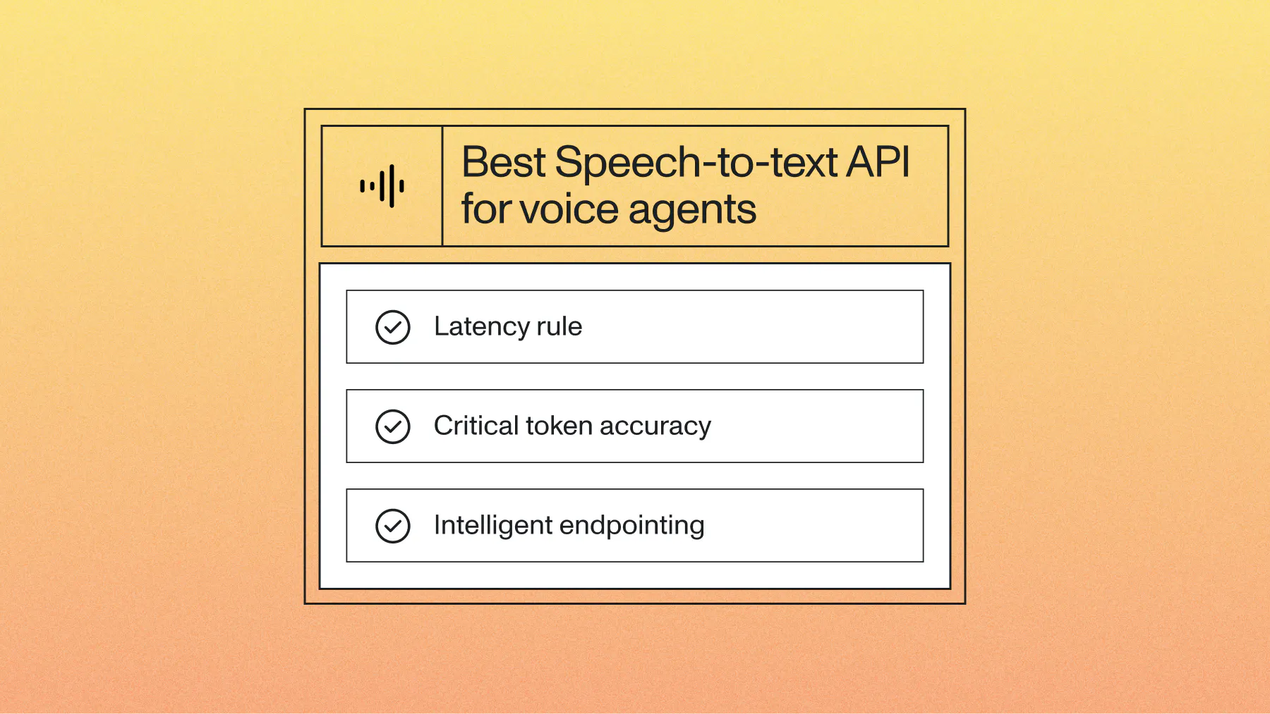 featured image - How to Choose the Best Speech-to-text API for Voice Agents