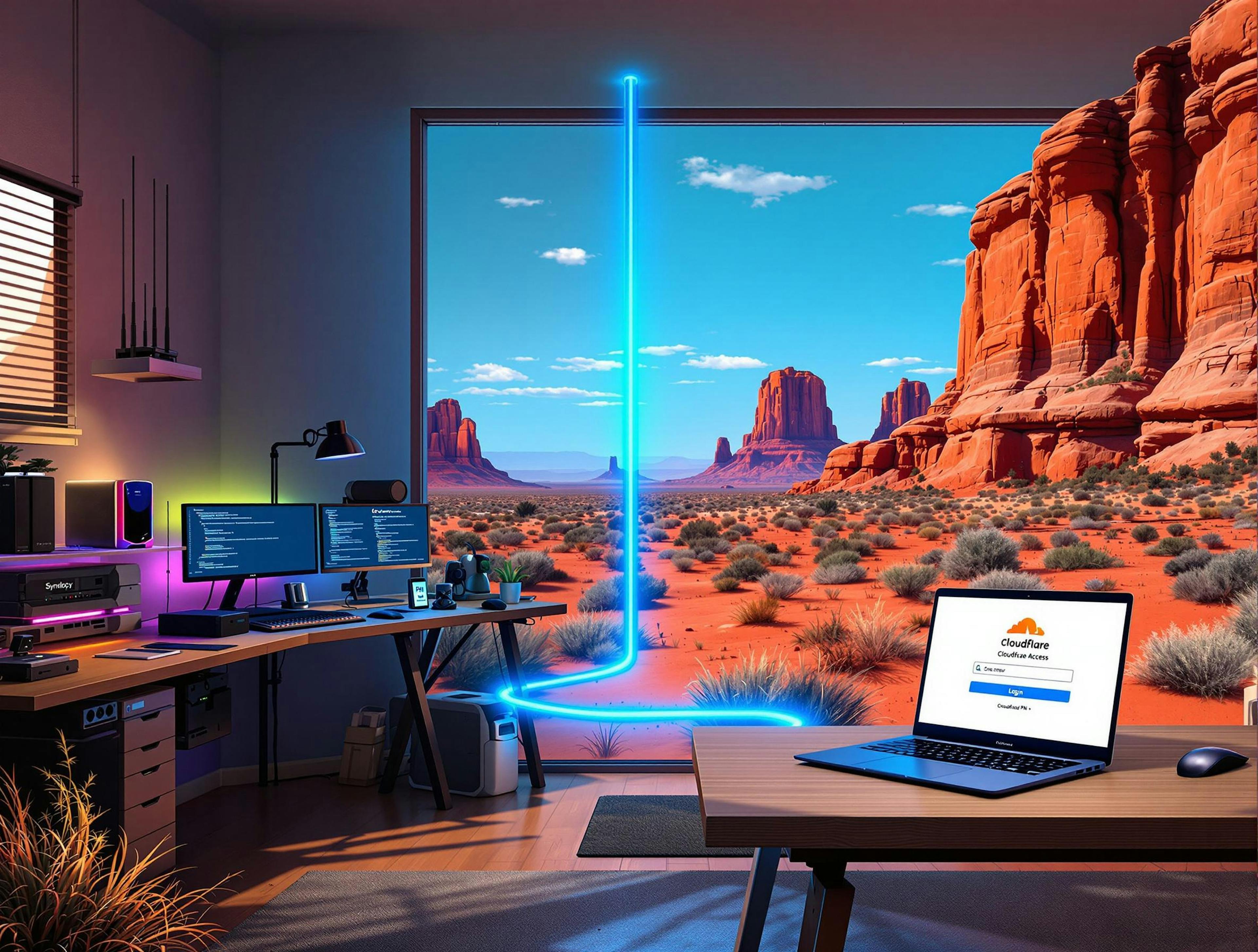 /how-i-access-my-home-nas-from-anywhere-without-doxxing-my-ip-using-cloudflare-tunnel feature image