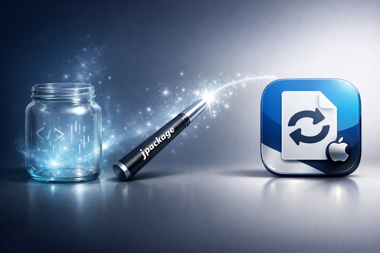 Transforming a JAR to a Full-Fledged macOS App