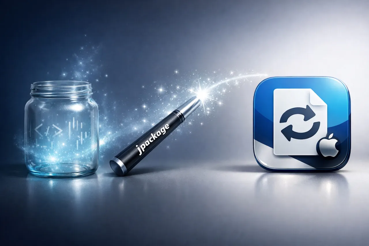 featured image - טרנספורמציה של JAR לאפליקציה macOS מלאה