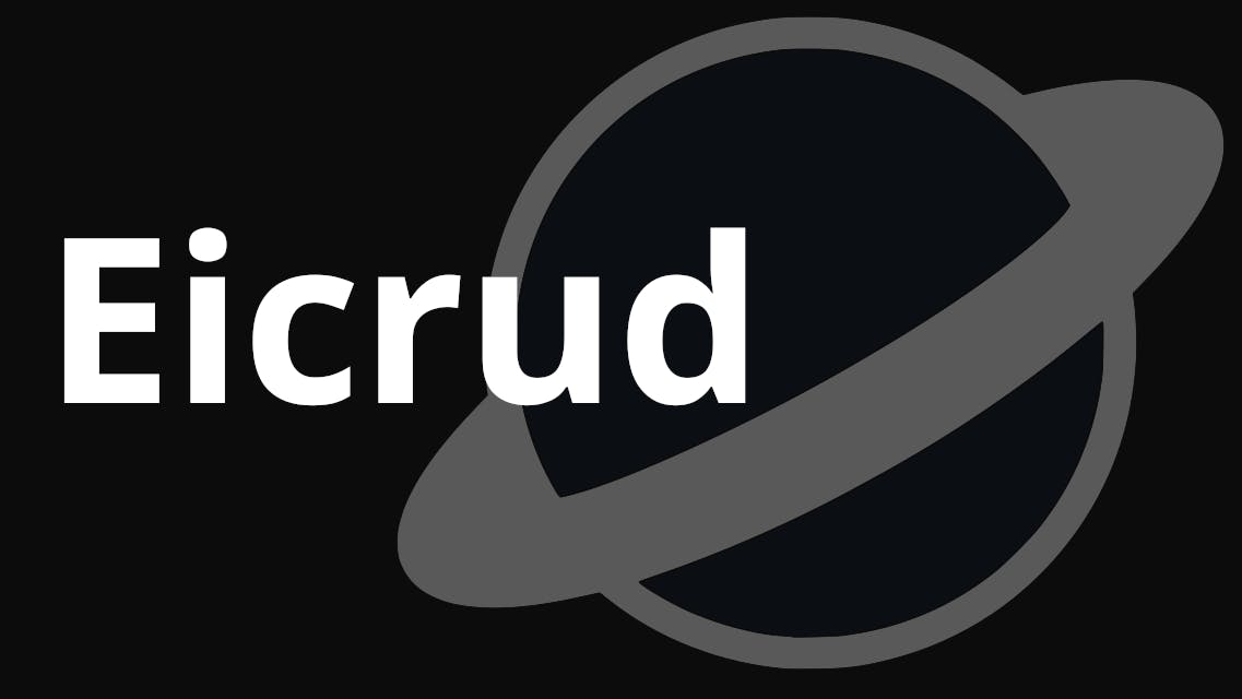 Eicrud: The Solution to Web App Complexity