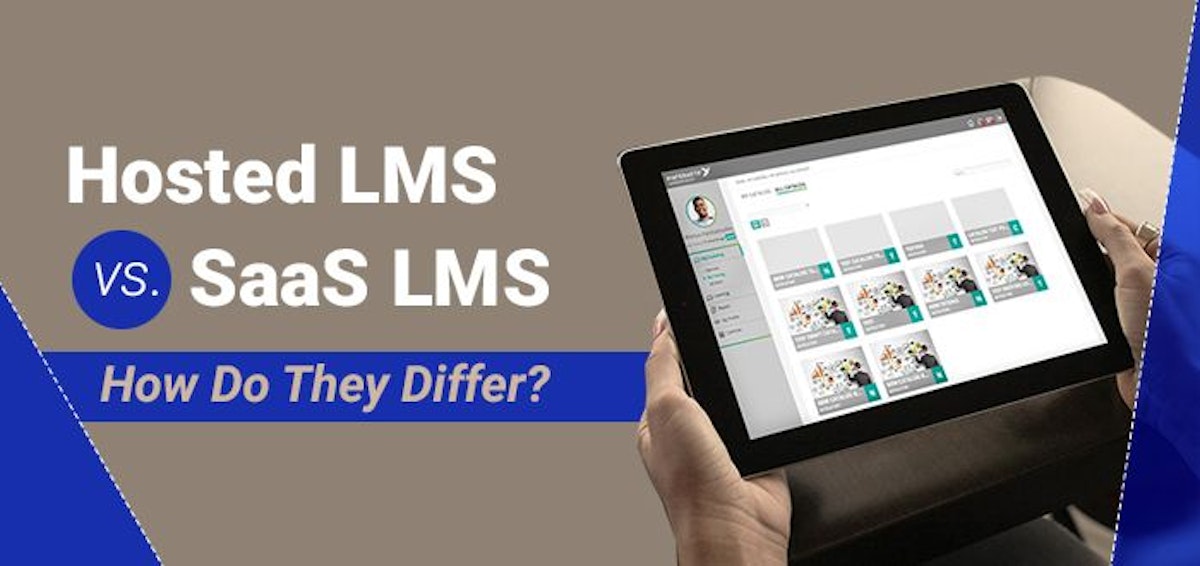featured image - Hosted LMS vs SaaS LMS: How do they Differ?