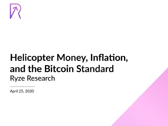 featured image - Helicopter Money, Inflation, and the Bitcoin Standard