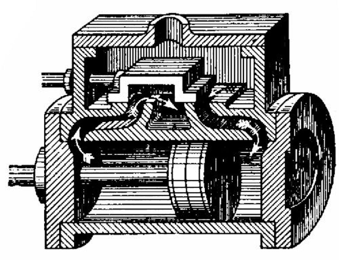 Fig. 22.—Perspective section of cylinder.