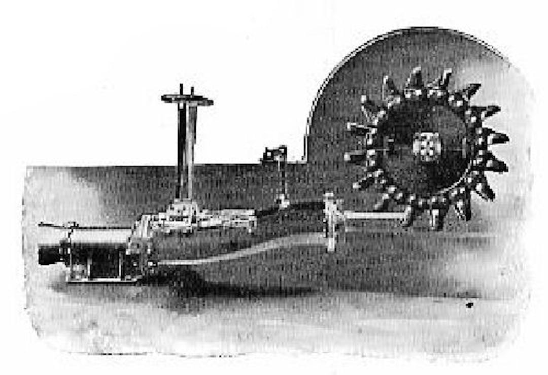  Fig. 189.—Speed regulator for Pelton wheel.