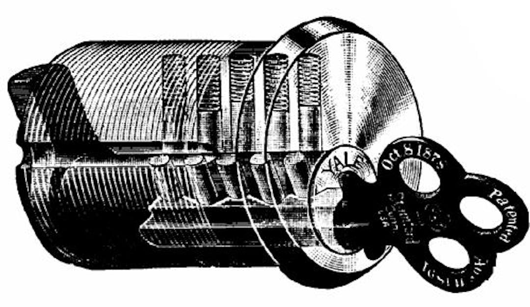  Fig. 220.—Yale key turning.