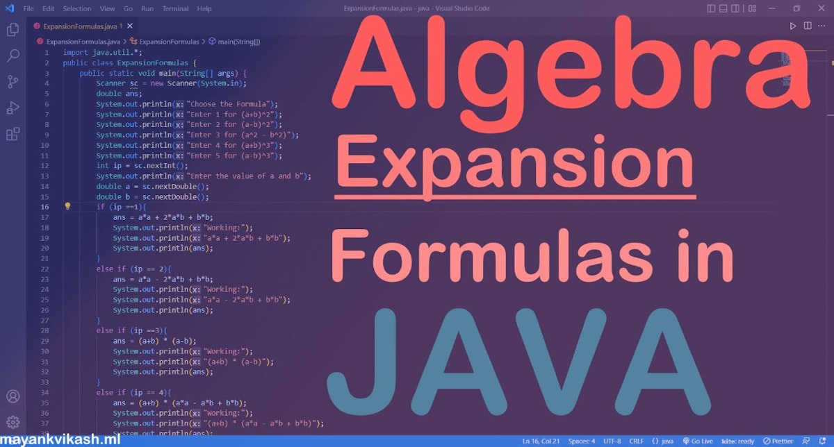 featured image - How to Implement Expansion Formulas in Java