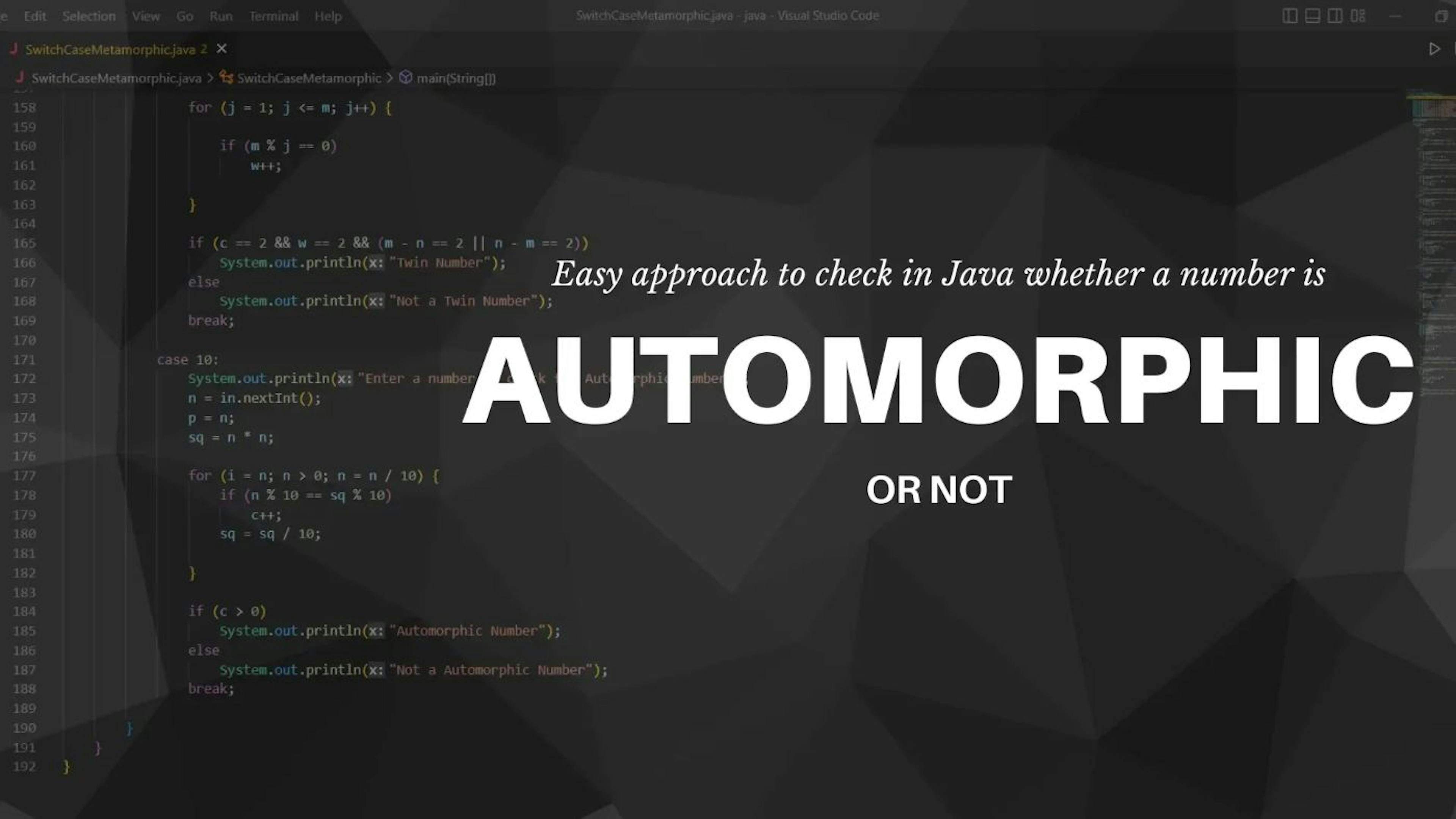 How to Easily Check Whether a Number is Automorphic in Java | HackerNoon