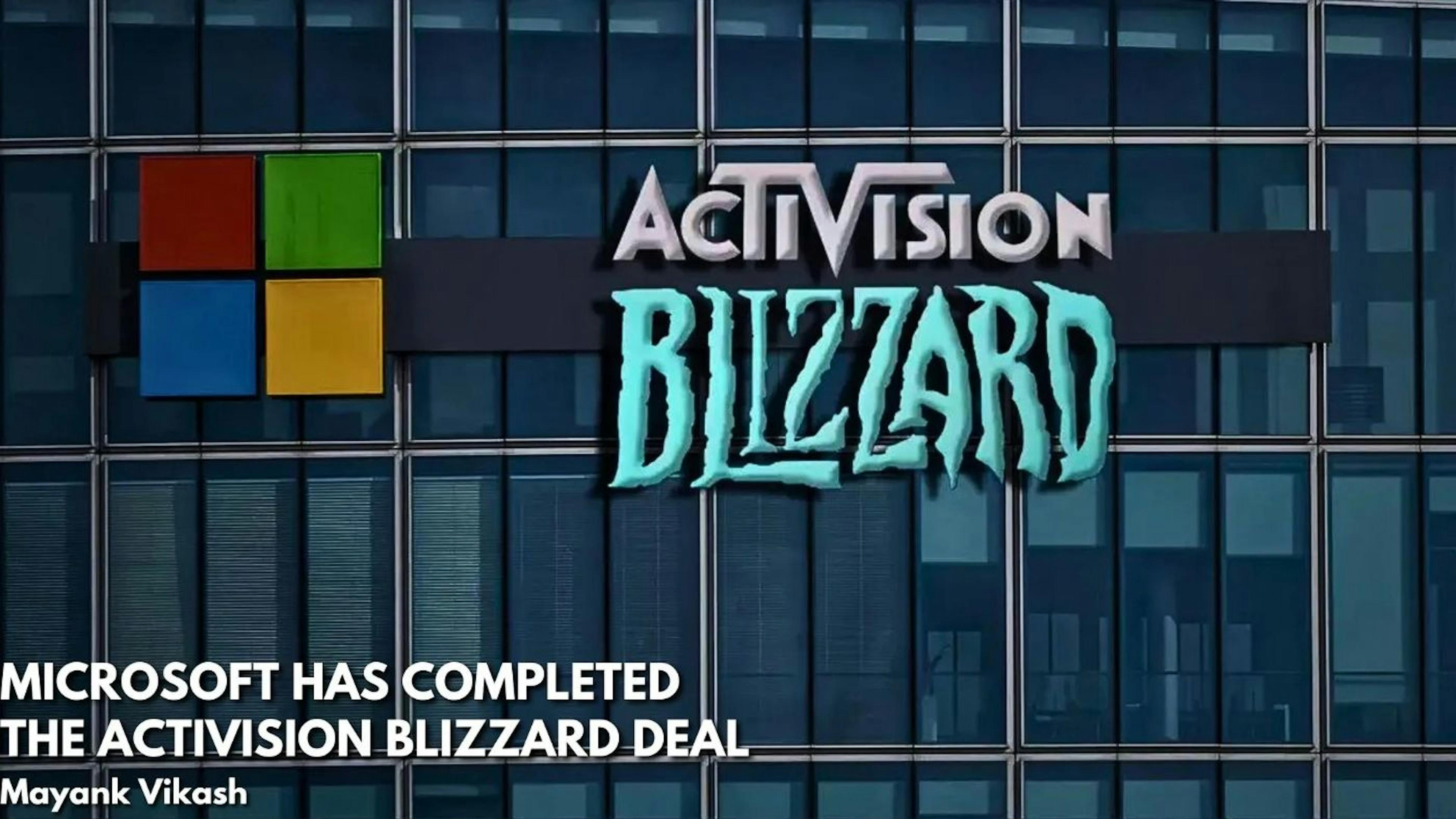 featured image - Microsoft Completes $69 Billion Acquisition of Activision Blizzard Amid Regulatory Hurdles