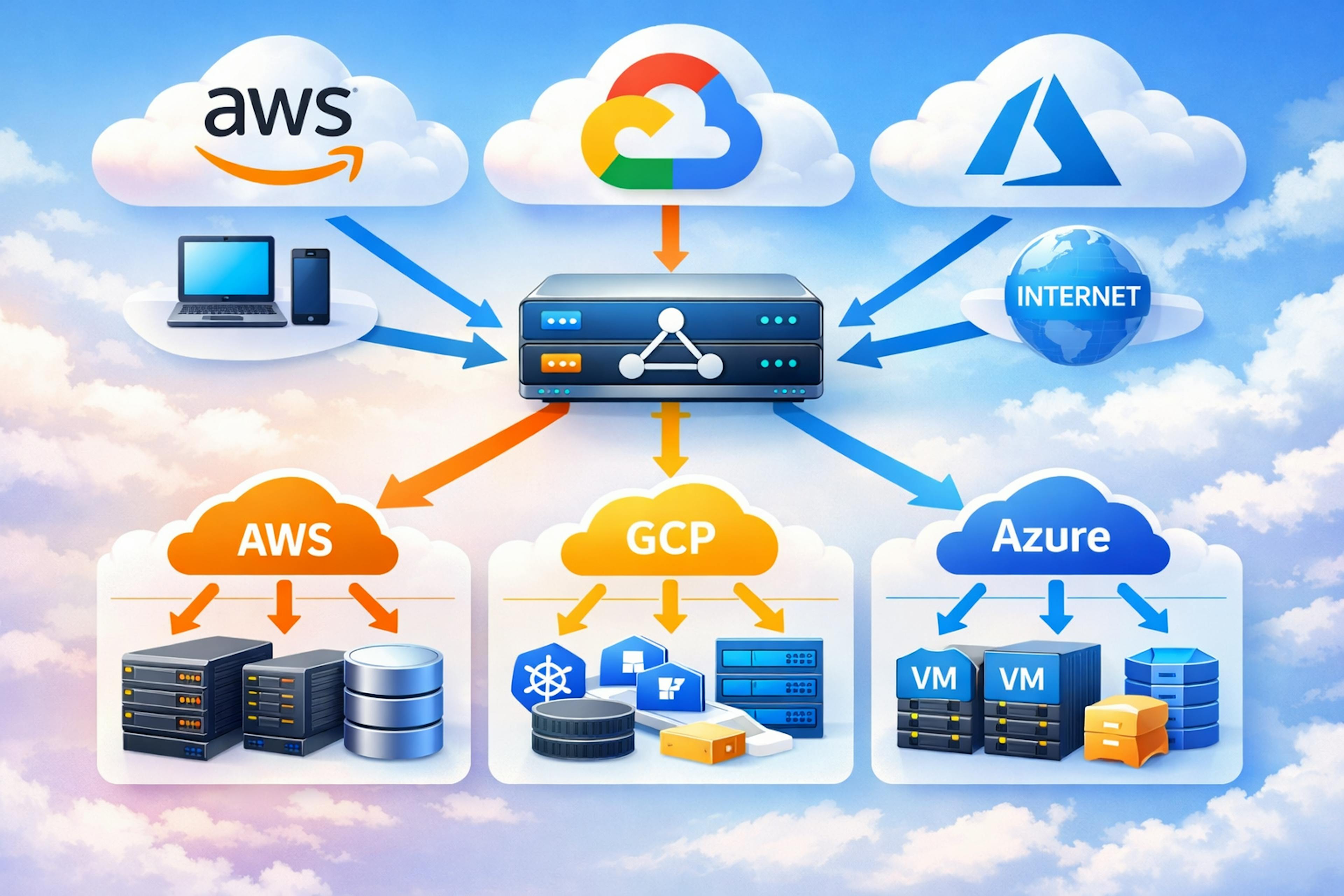 featured image - Multi-Cloud Load Balancers, Explained: AWS vs GCP vs Azure (L4, L7, and Global Edge)