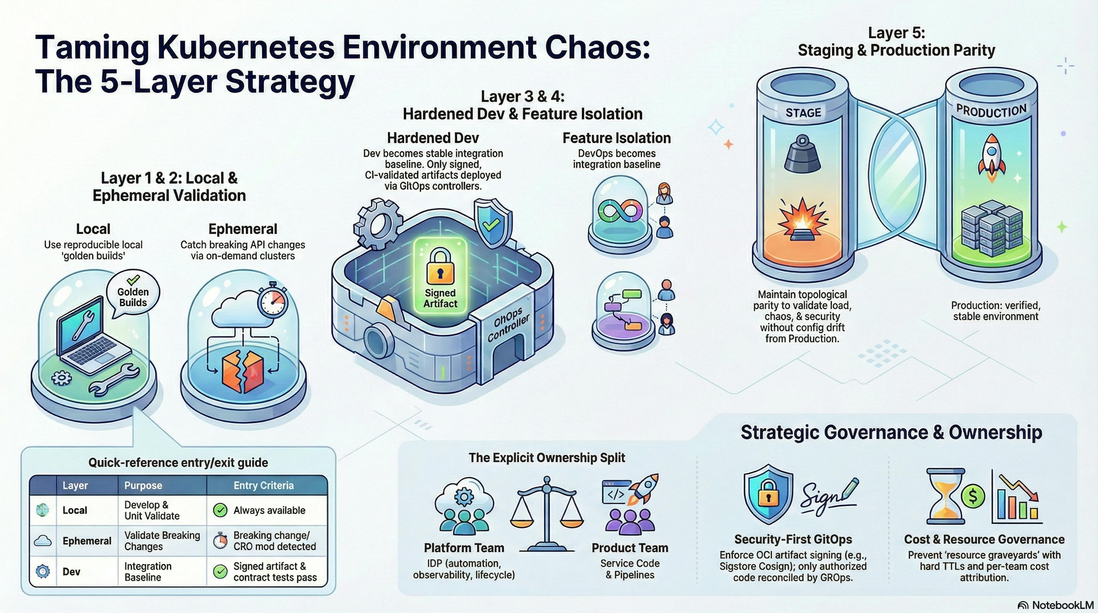 featured image - Kubernetes at Scale: A Five-Layer Model for Fixing Broken Dev Environments