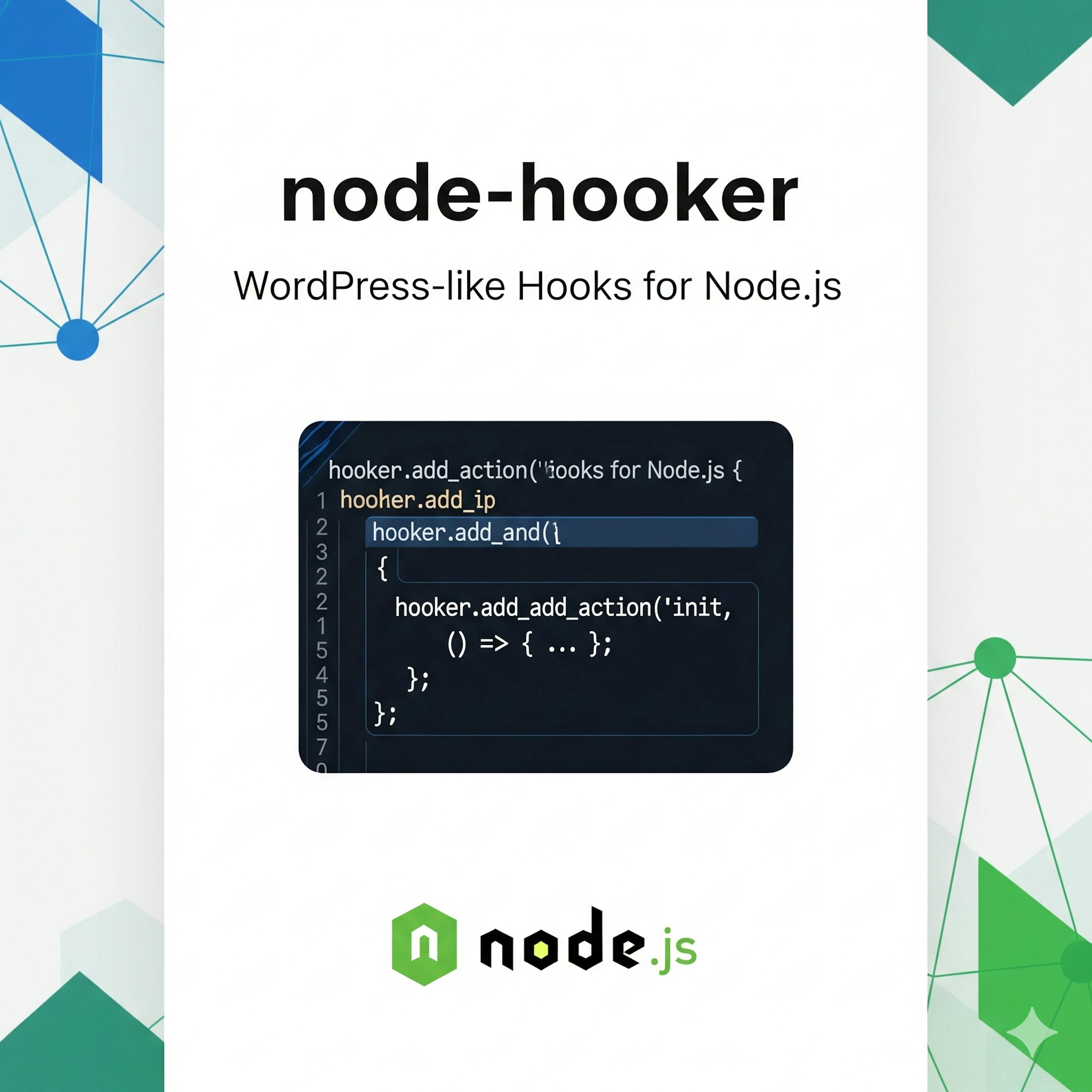 featured image - I Built a WordPress-like Hook System for Node.js to Decouple My Code