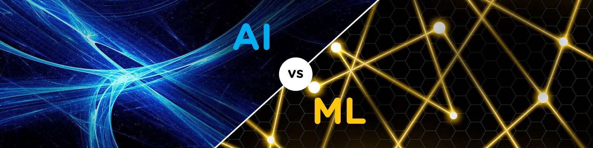featured image - AI vs ML: What's the Difference?