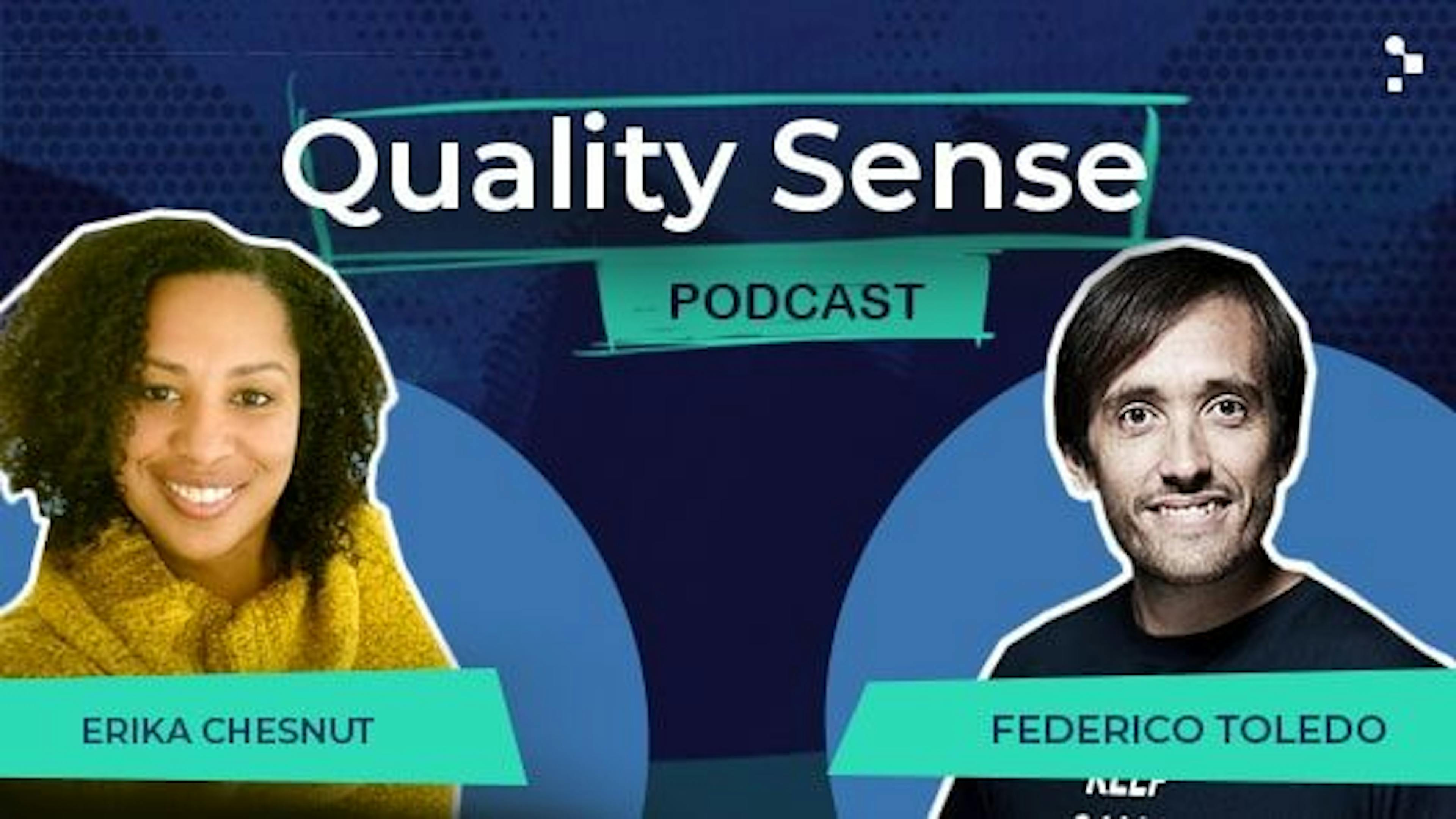 Quality Sense Podcast: Erika Chestnut on Calendly's Test Automation Strategy