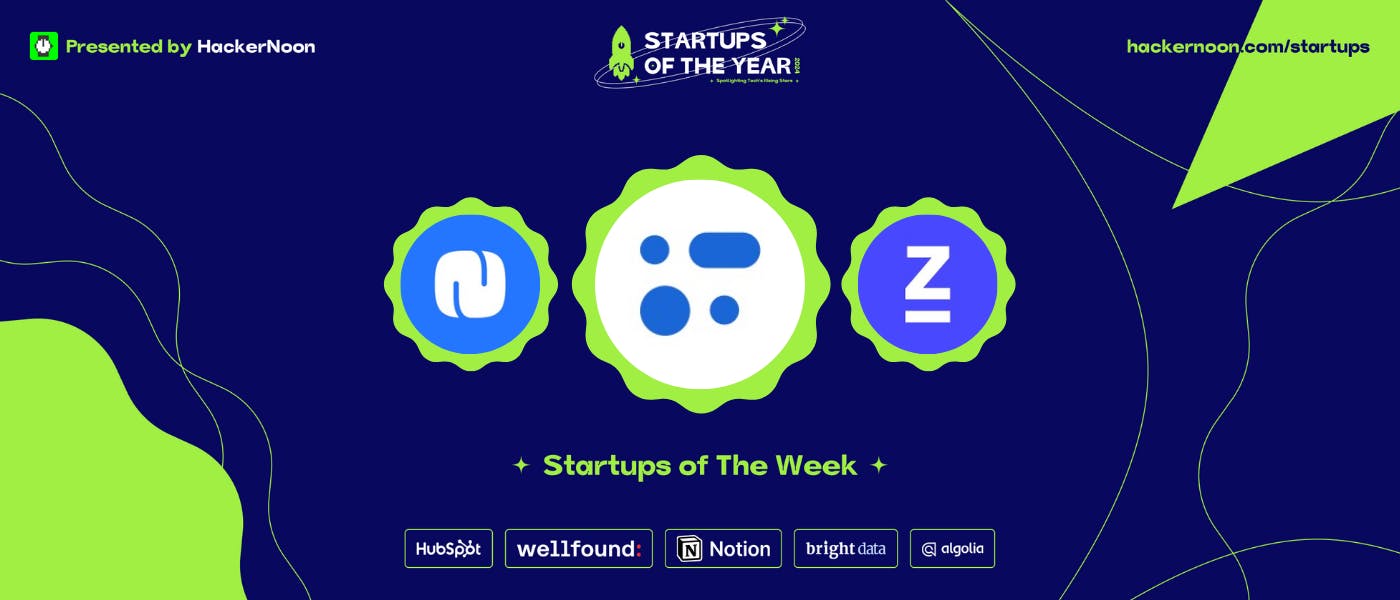 featured image - Incontra NachoNacho, Moveo.AI e Zenerate: HackerNoon Startups della settimana