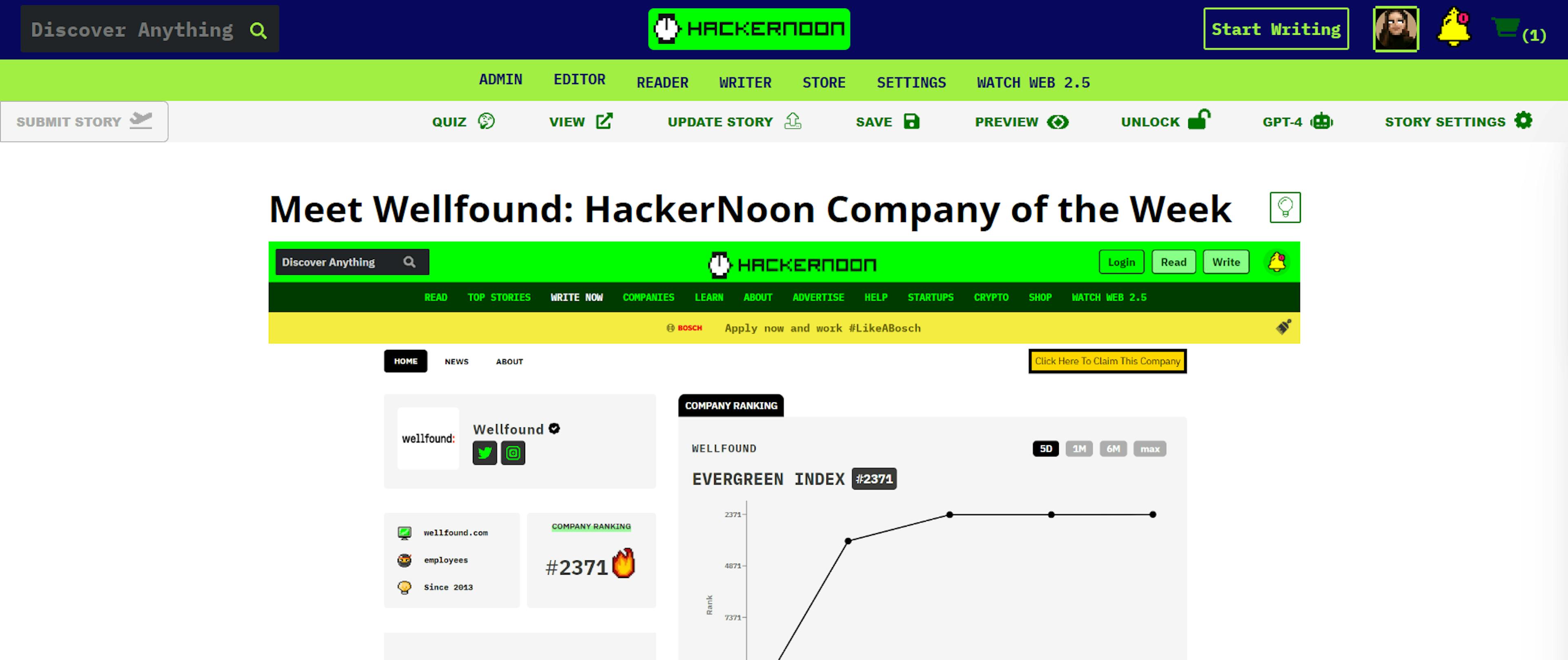 featured image - Conozca Wellfound: la empresa de la semana de HackerNoon