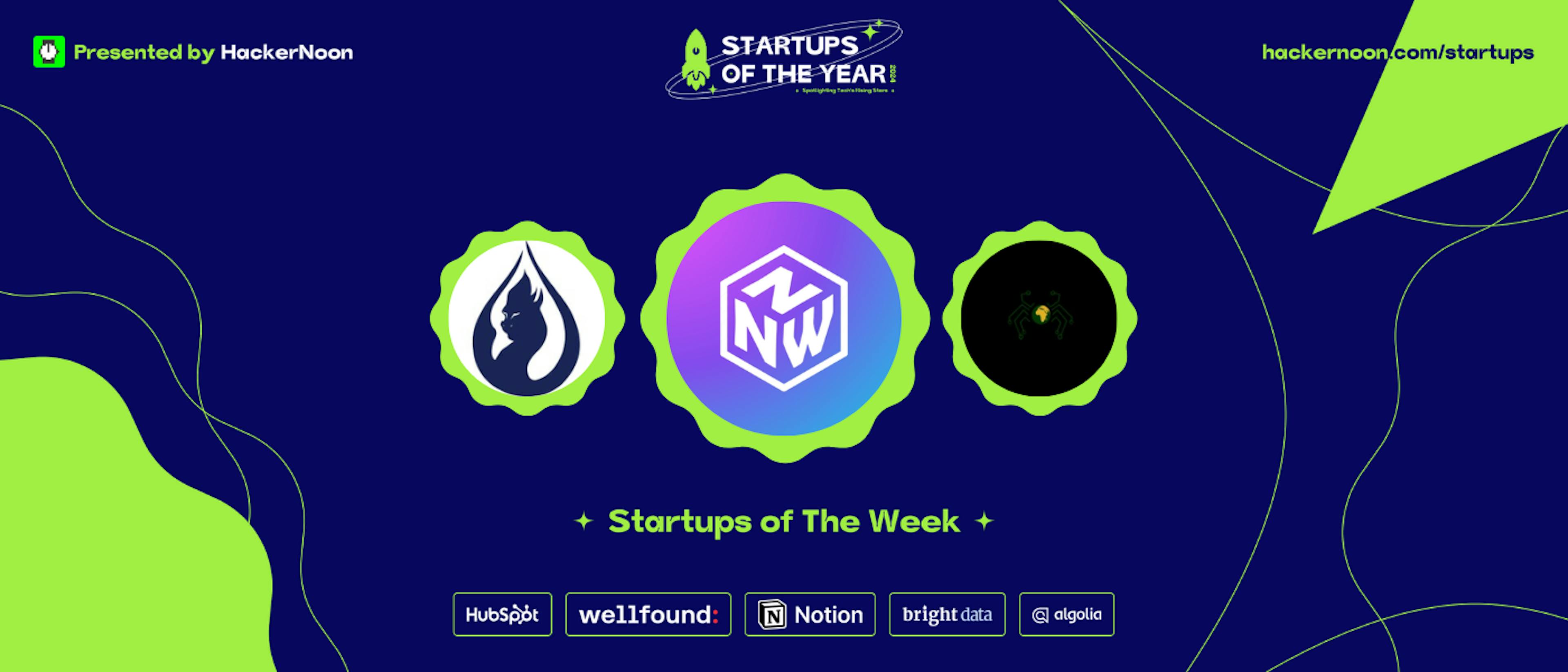 Meet Sphiderass Web LTD, NNW Tech Solutions, Dracoss: HackerNoon Startups of the Week