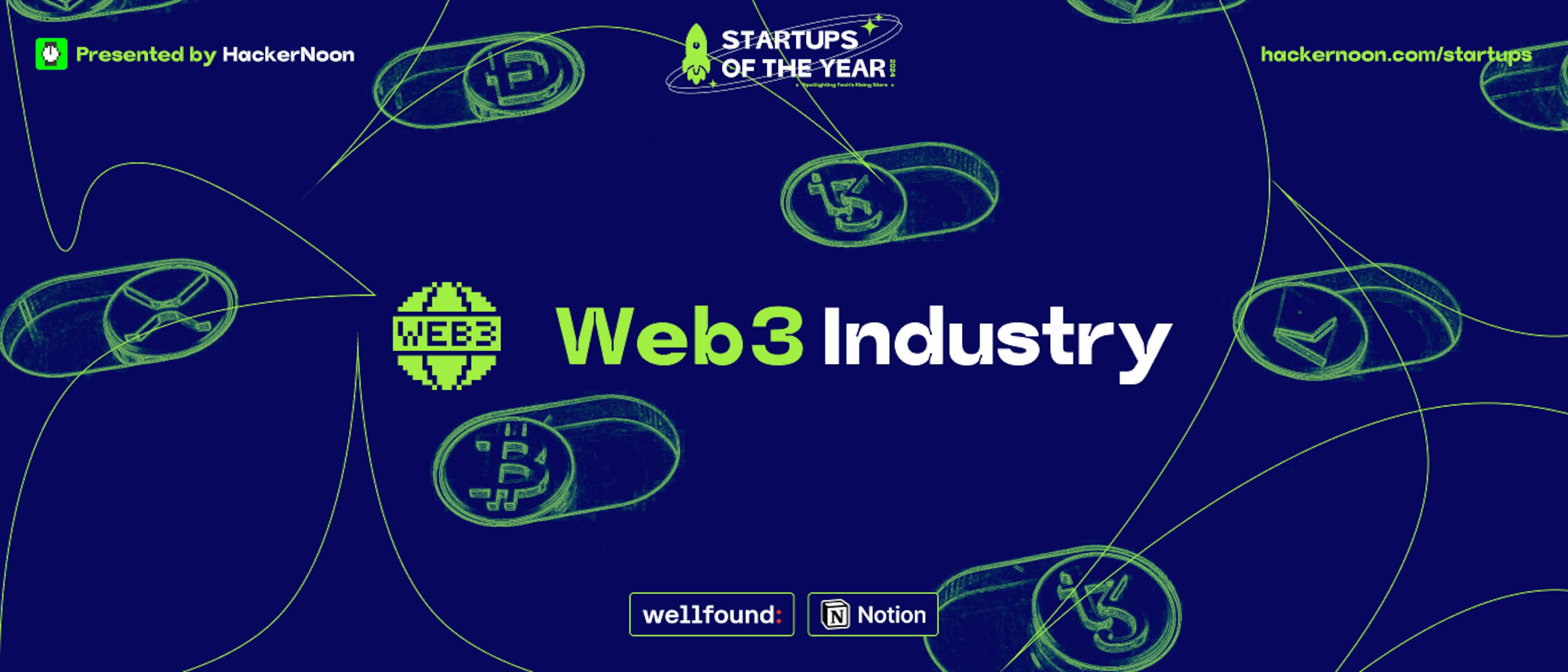 featured image - Startups de l'année : découvrez l'industrie du Web3