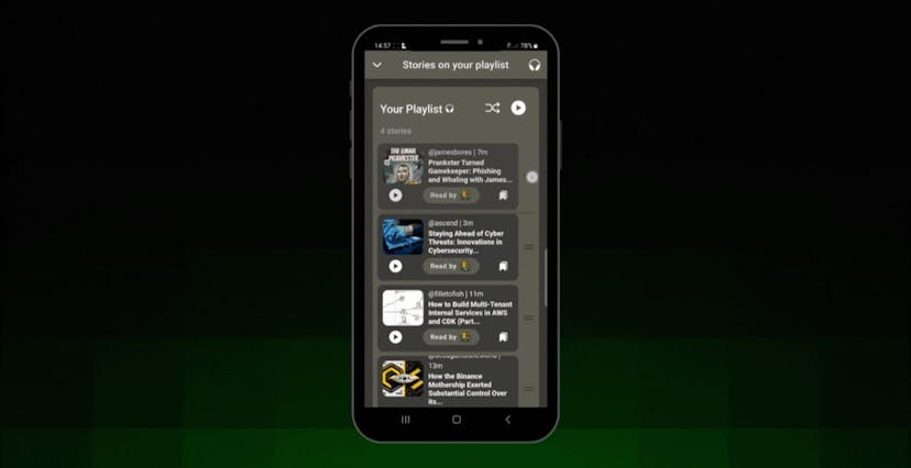 /building-your-playlist-on-the-hackernoon-app feature image
