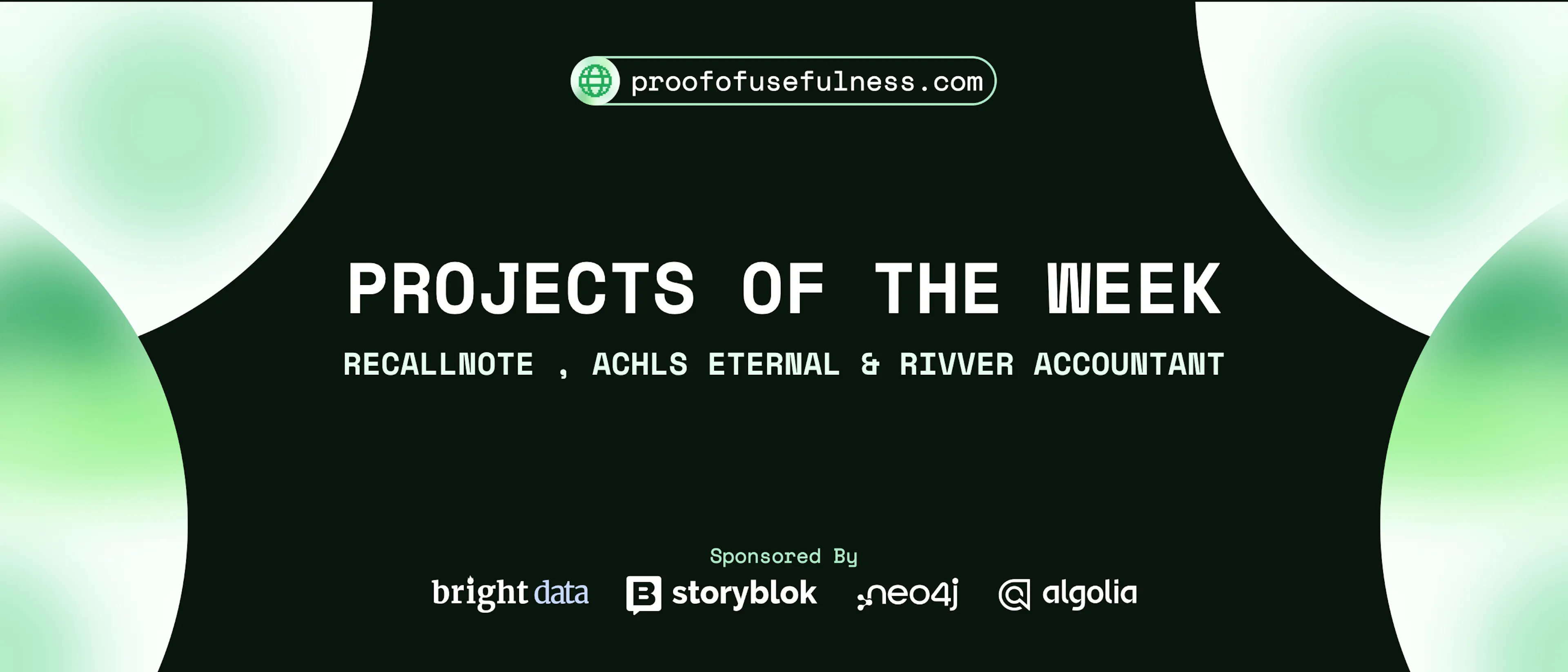 featured image - HackerNoon Projects of the Week: RecallNote , ACHLS Eternal, Rivver Accountant